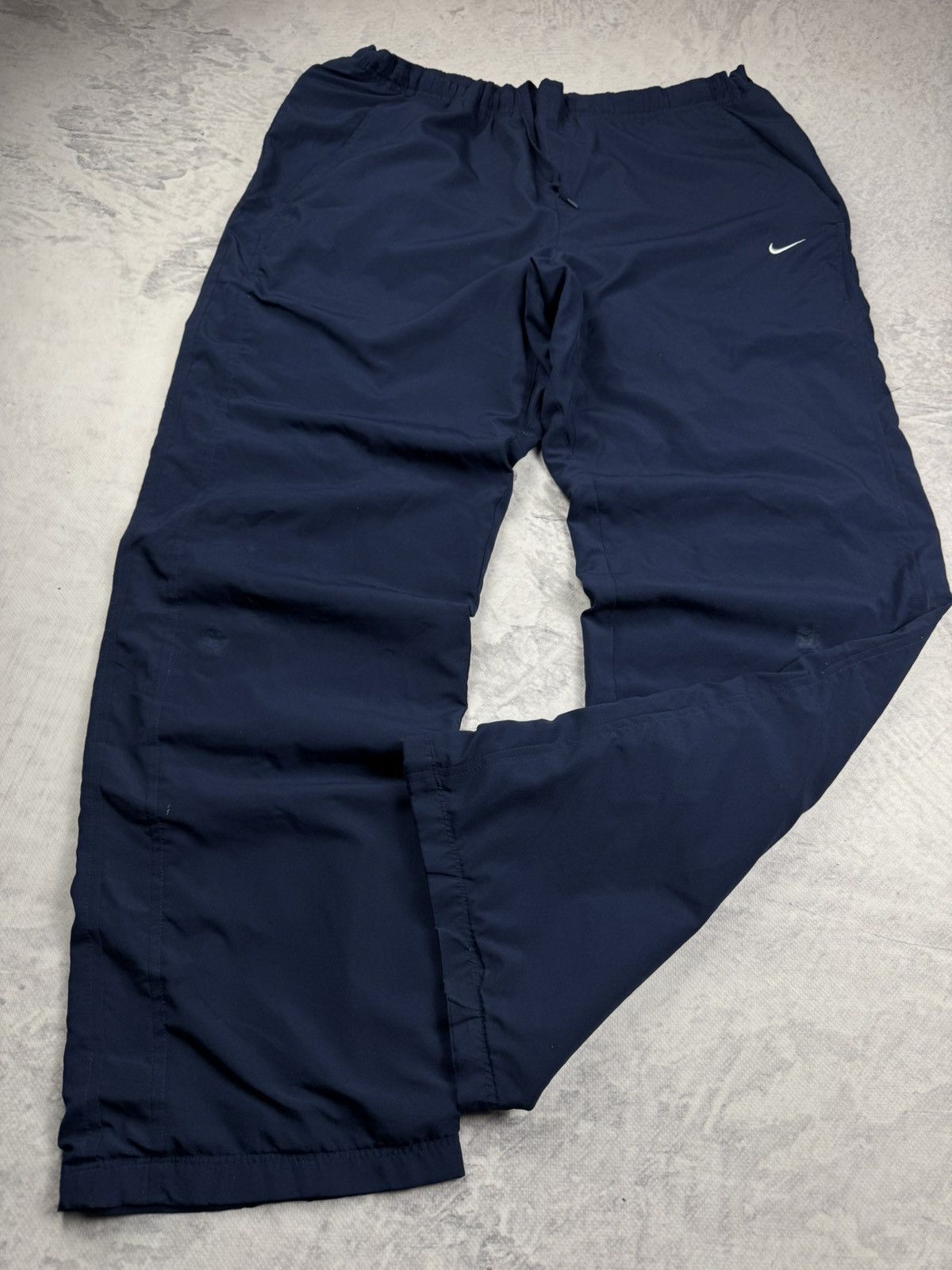 Nike × Vintage NIKE VINTAGE BASIC LOGO OVERSIZE BAGGY PANTS Size US 34 / EU 50 - 2 Thumbnail