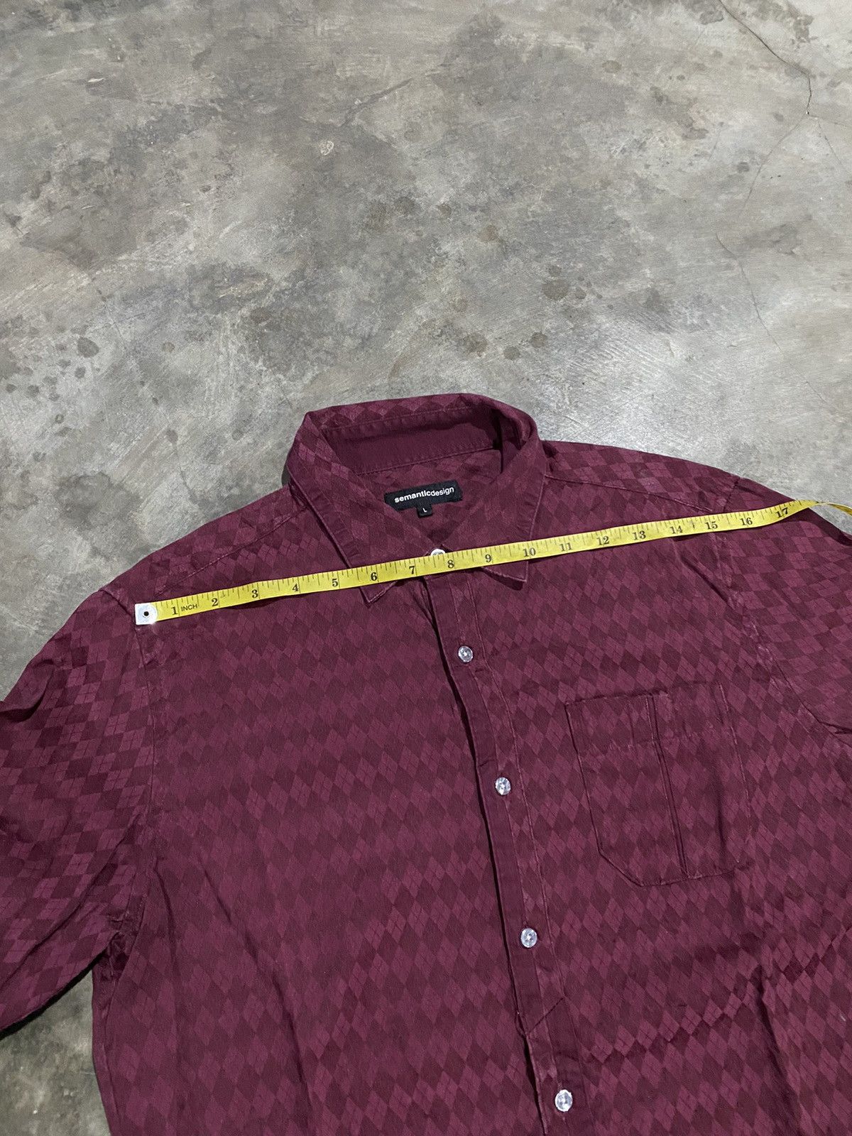 If Six Was Nine × Japanese Brand × semanticdesign Semantic design ifsixwasnine punk shirt Size US L / EU 52-54 / 3 - 10 Thumbnail