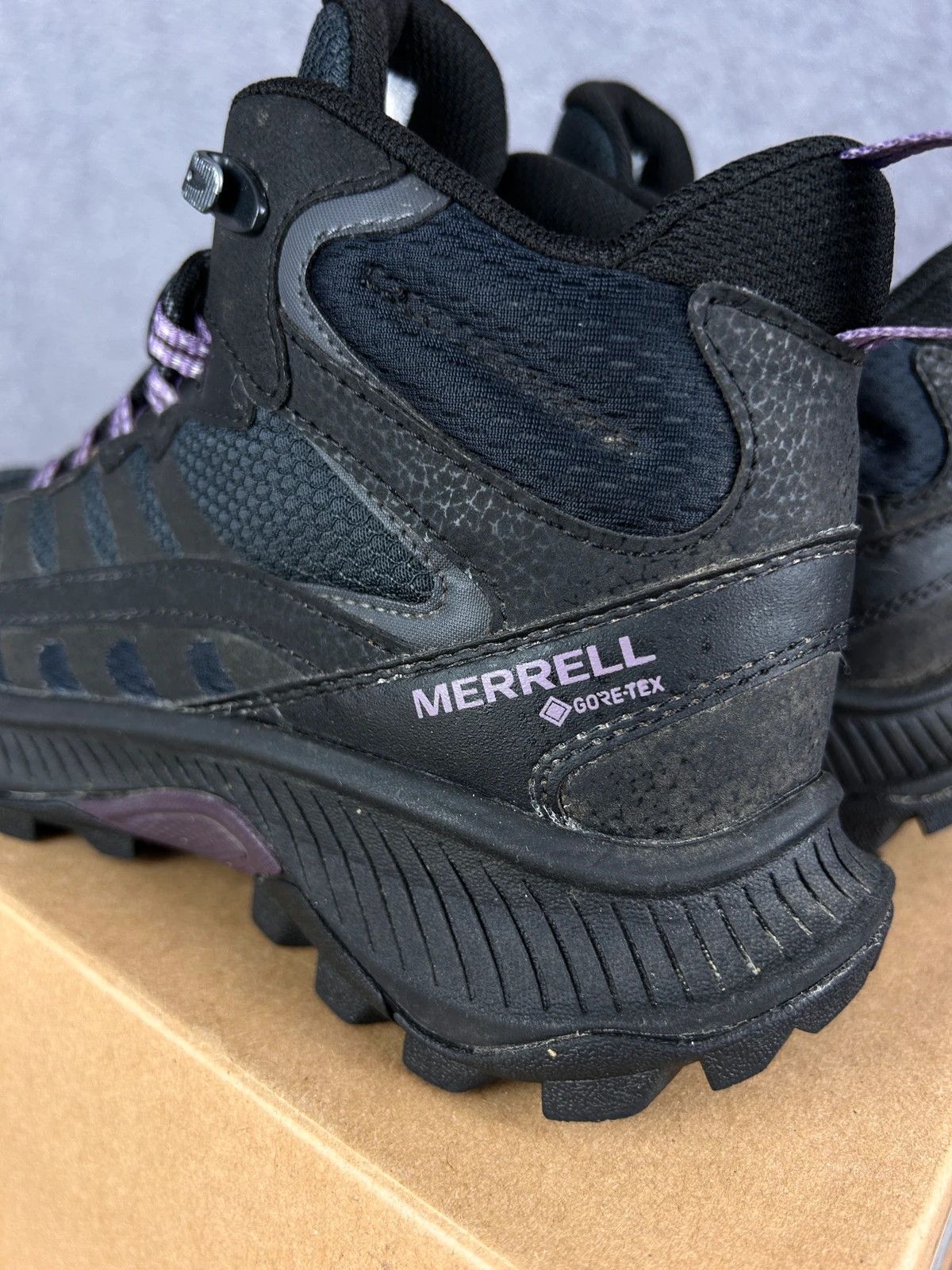 Merrell Marrell Gore-Tex Speed Strike 2 black hiking trekking Size US 7 / IT 37 - 3 Thumbnail