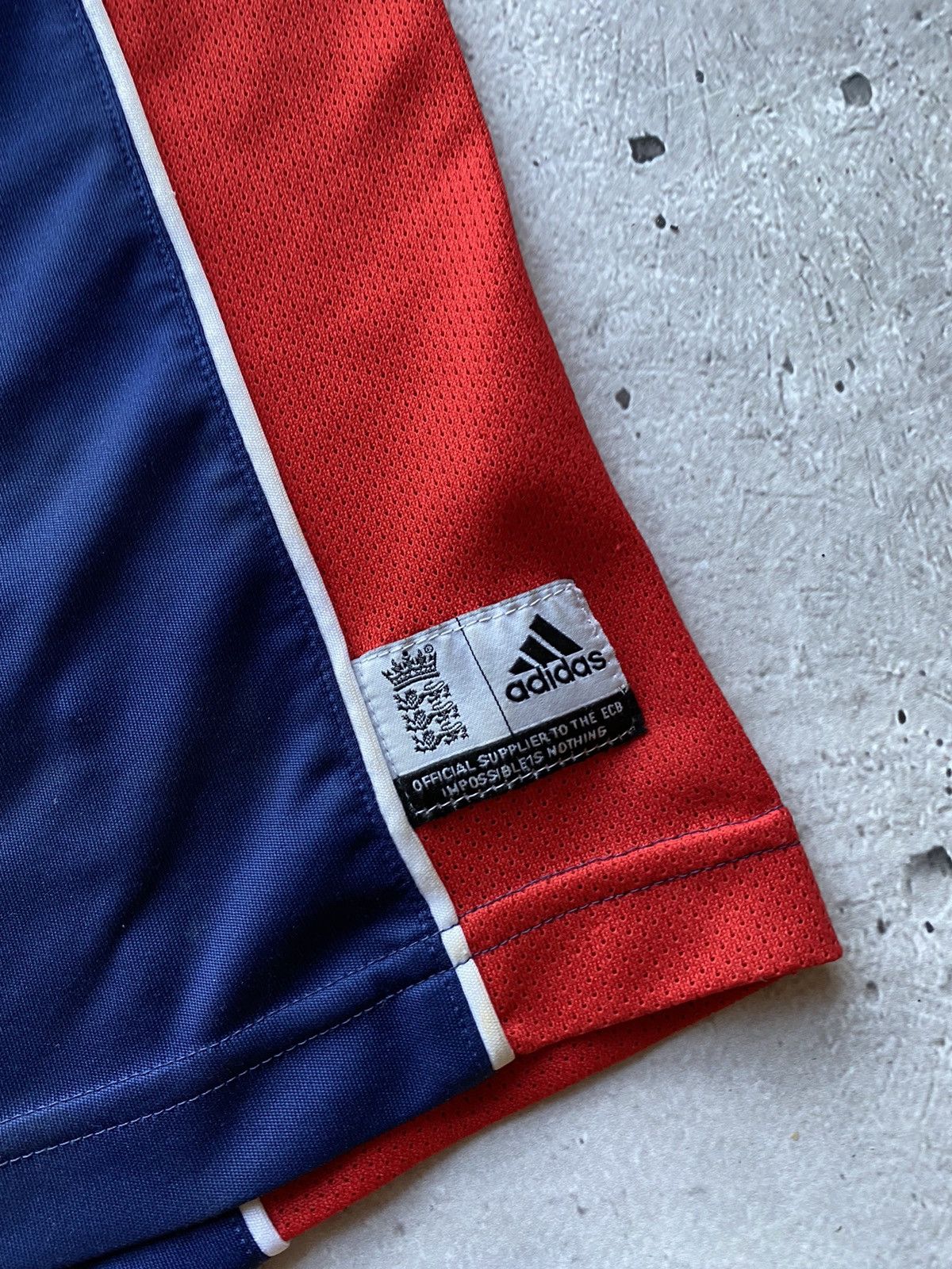 Adidas Vintage 2008 Adidas Cricket England big logo jersey Vodafone Size US XL / EU 56 / 4 - 7 Thumbnail