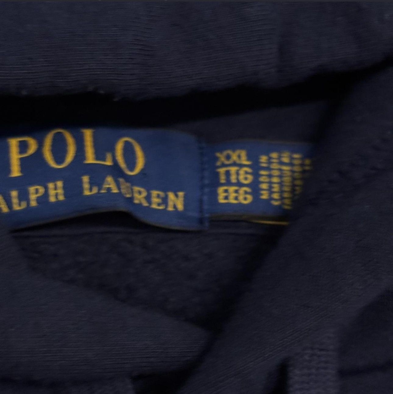 Polo Ralph Lauren Polo Ralph Lauren Navy hoodie Size US XXL / EU 58 / 5 - 4 Thumbnail