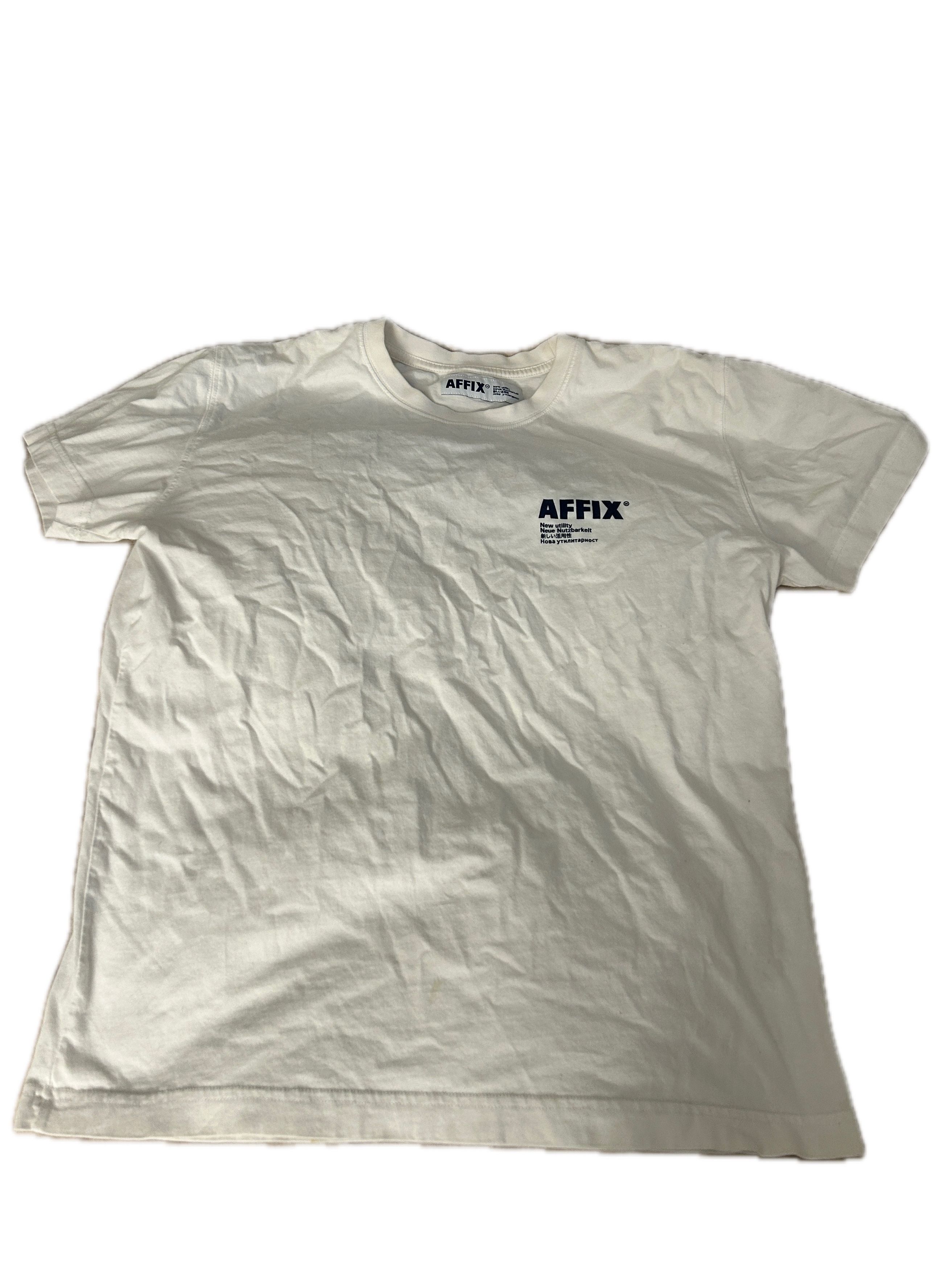 AFFXWRKS × Kiko Kostadinov AFFIX LOGO T-shirt Print Cotton Tee New Utility Work Size US M / EU 48-50 / 2 - 2 Thumbnail