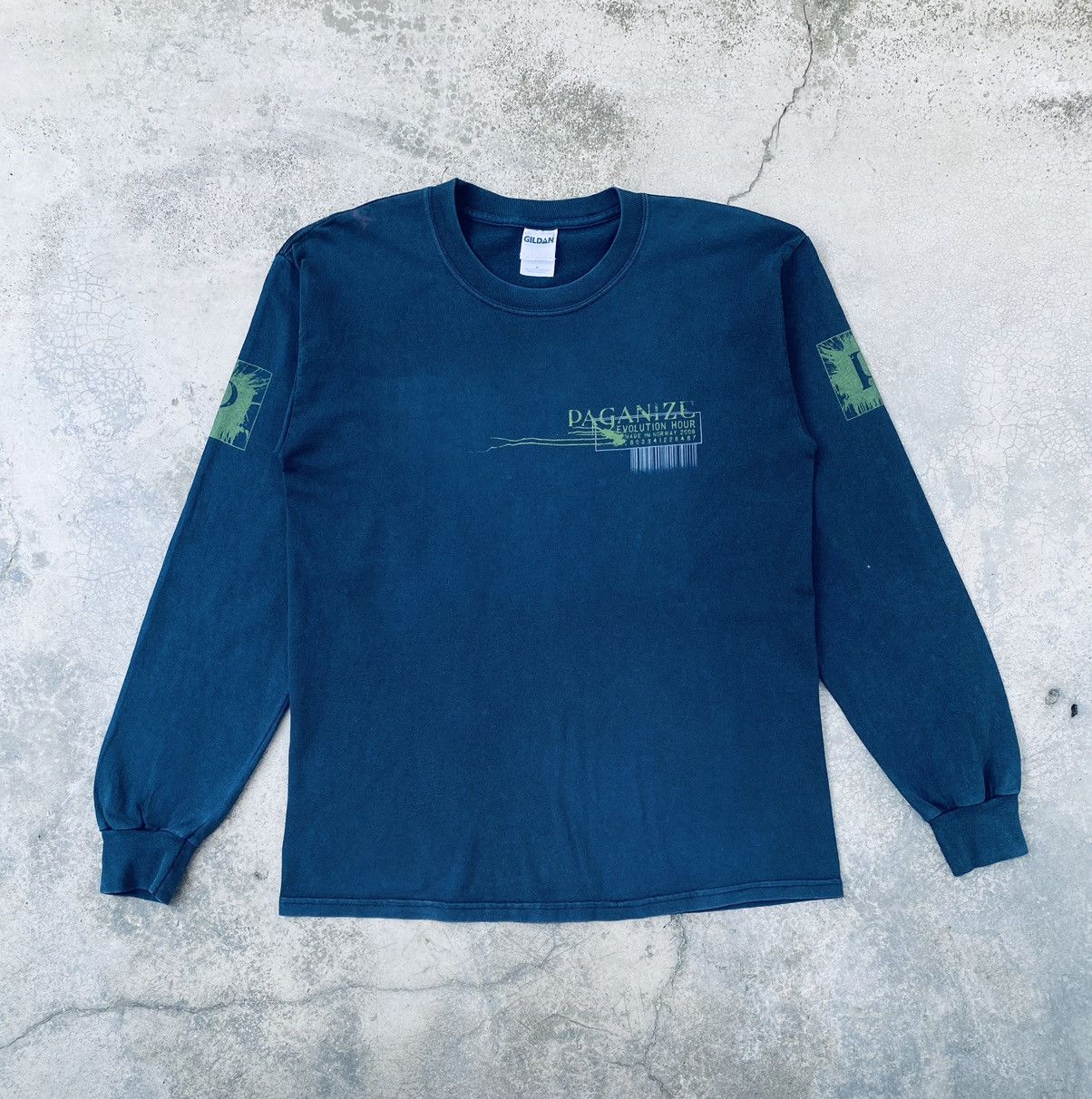 Band Tees Vintage Paganize Metal Band Distressed Long Sleeve Size US M / EU 48-50 / 2 - 1 Thumbnail