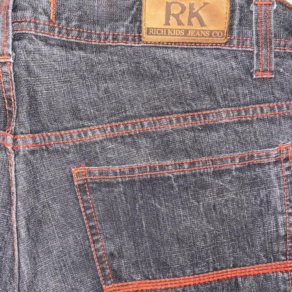 Affliction × Vintage Vintage Y2k Rich Kids Co Jeans Size US 38 / EU 54 - 2 Thumbnail