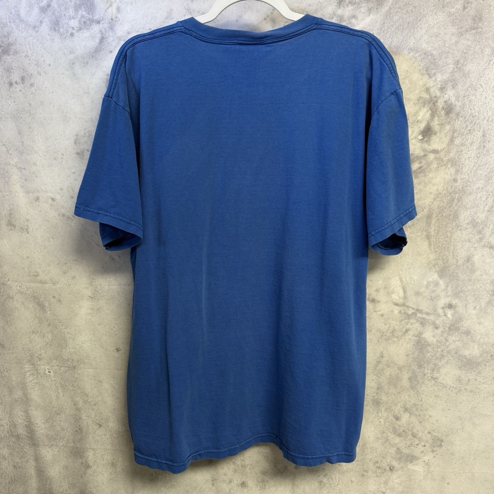 Reebok Vintage New York Giants T Shirt Mens XL 23.5x29 Blue Y2k NFL Size US XL / EU 56 / 4 - 3 Thumbnail