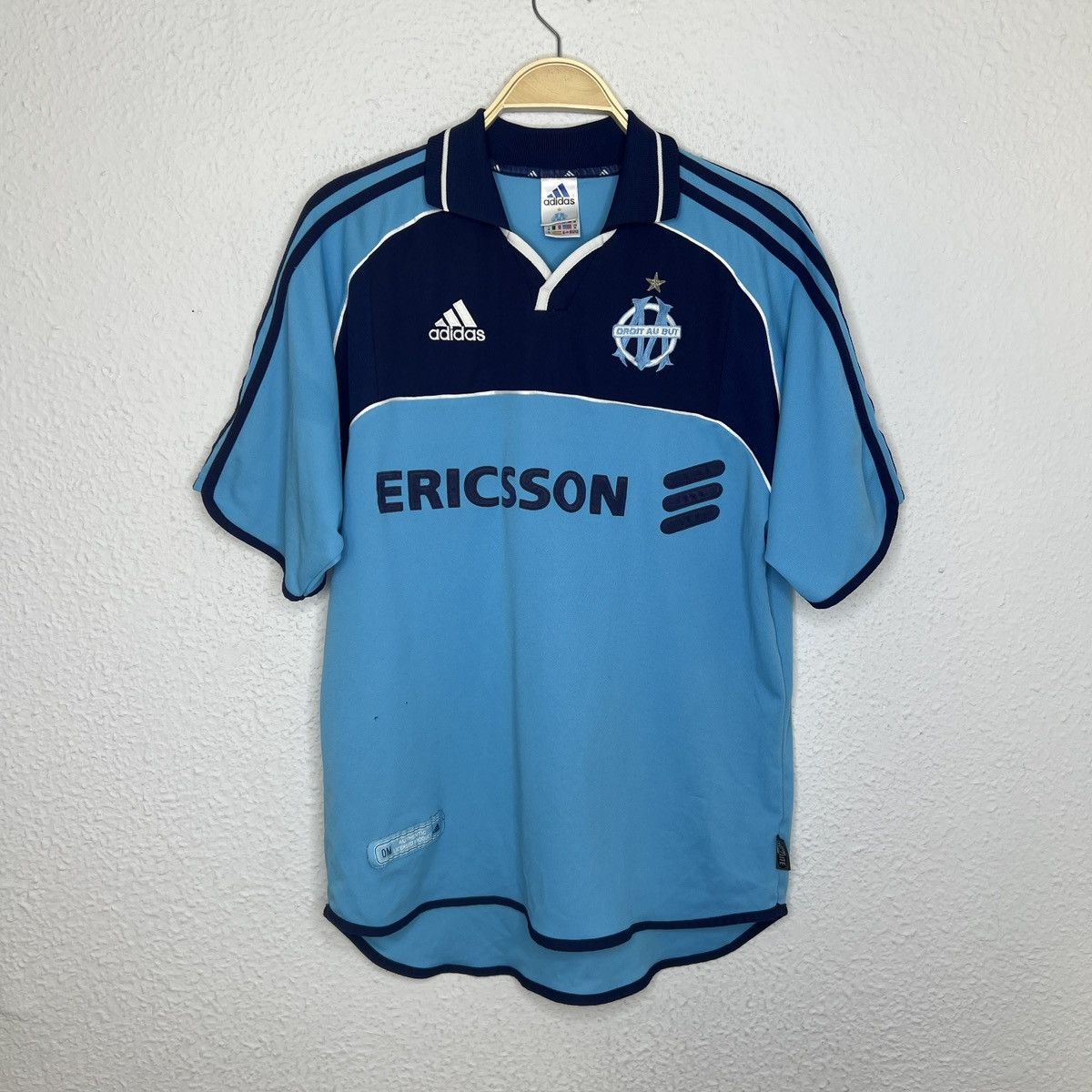 Adidas × Vintage Olympique Marseille 2000 2001 Adidas away football shirt Size US M / EU 48-50 / 2 - 1 Thumbnail