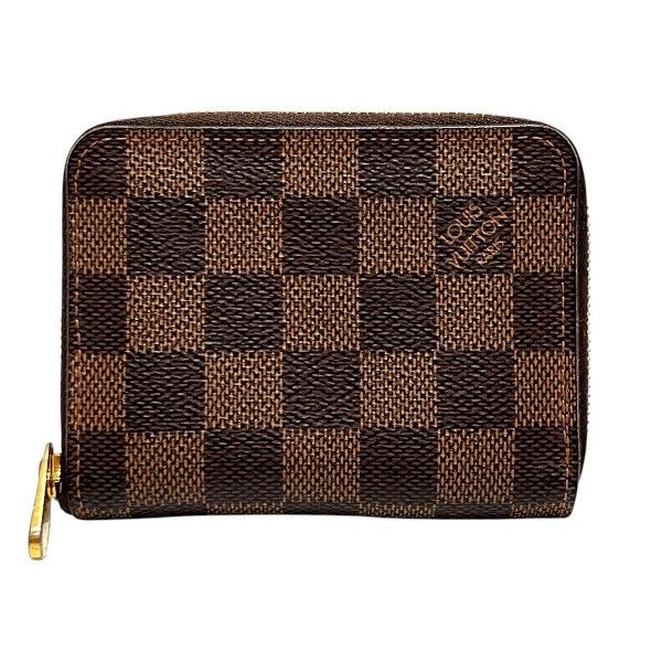 Louis Vuitton Louis Vuitton Louis Vuitton Zippy Coin Purse Damier Coin Case Textile Coin Case N63070 DUTY FREE for USA Size ONE SIZE - 1 Thumbnail