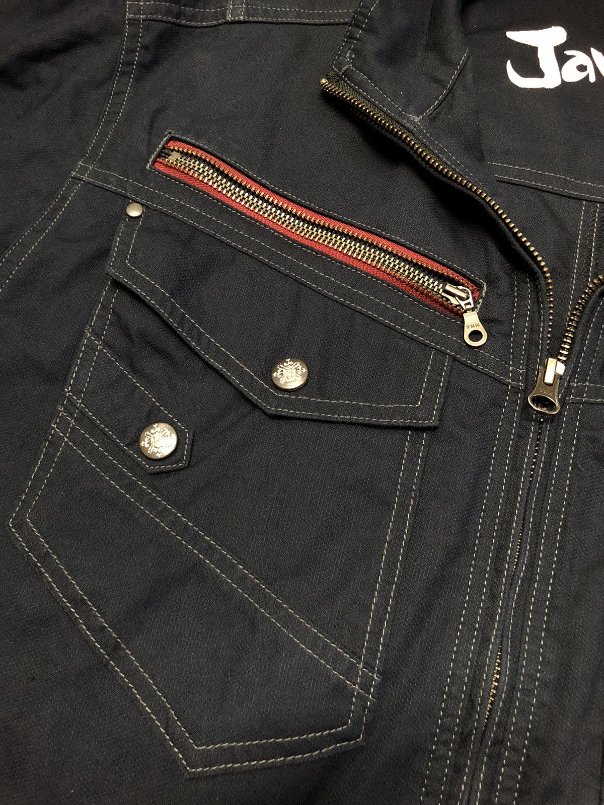 Designer × Japanese Brand Vintage Jawin Greatest Quality Garment Zipper Jacket Size US L / EU 52-54 / 3 - 8 Thumbnail