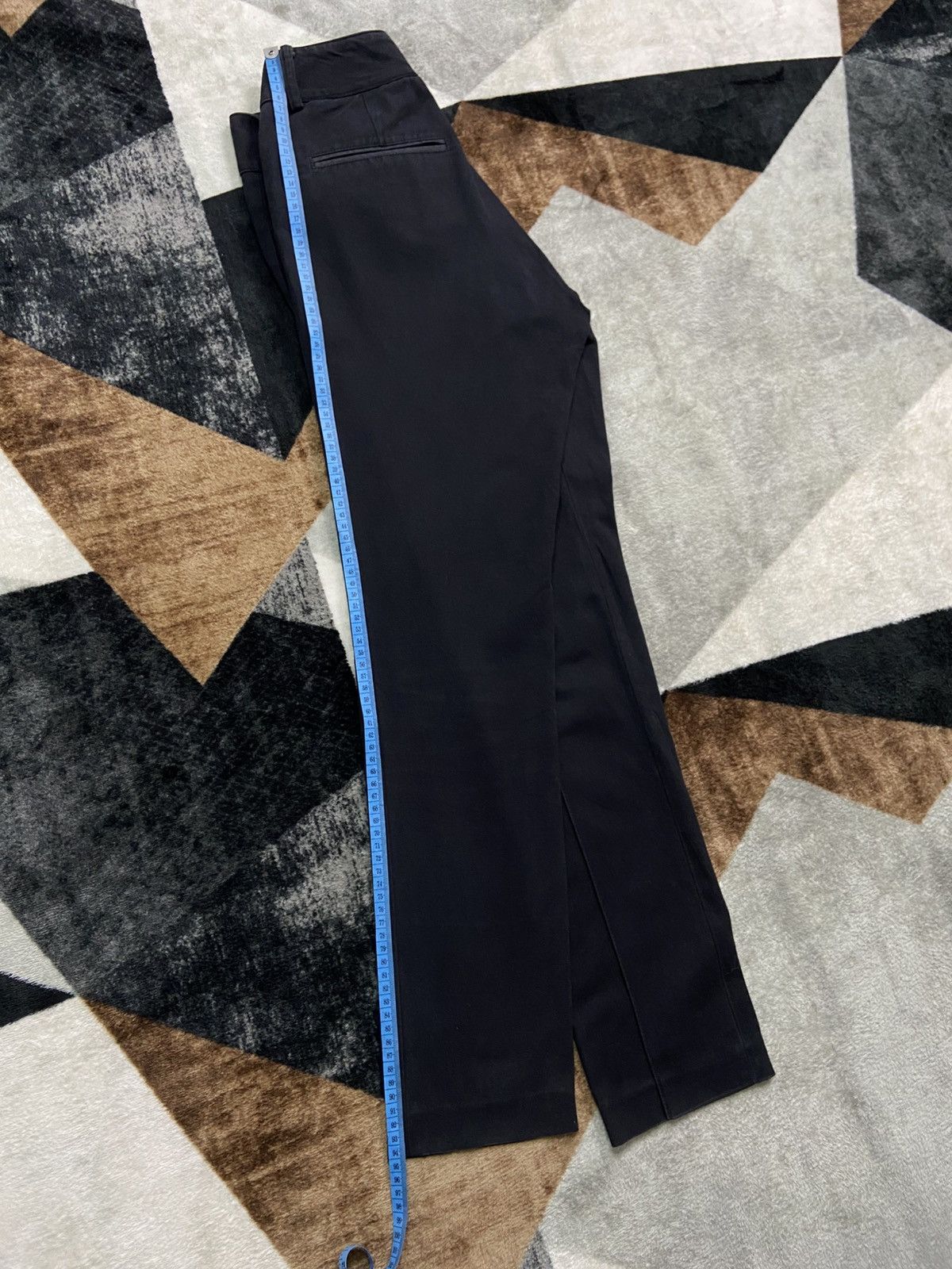 Helmut Lang 2000s Helmut Lang Slim Straight Trousers Size 24" / US 00 / IT 34 - 8 Thumbnail