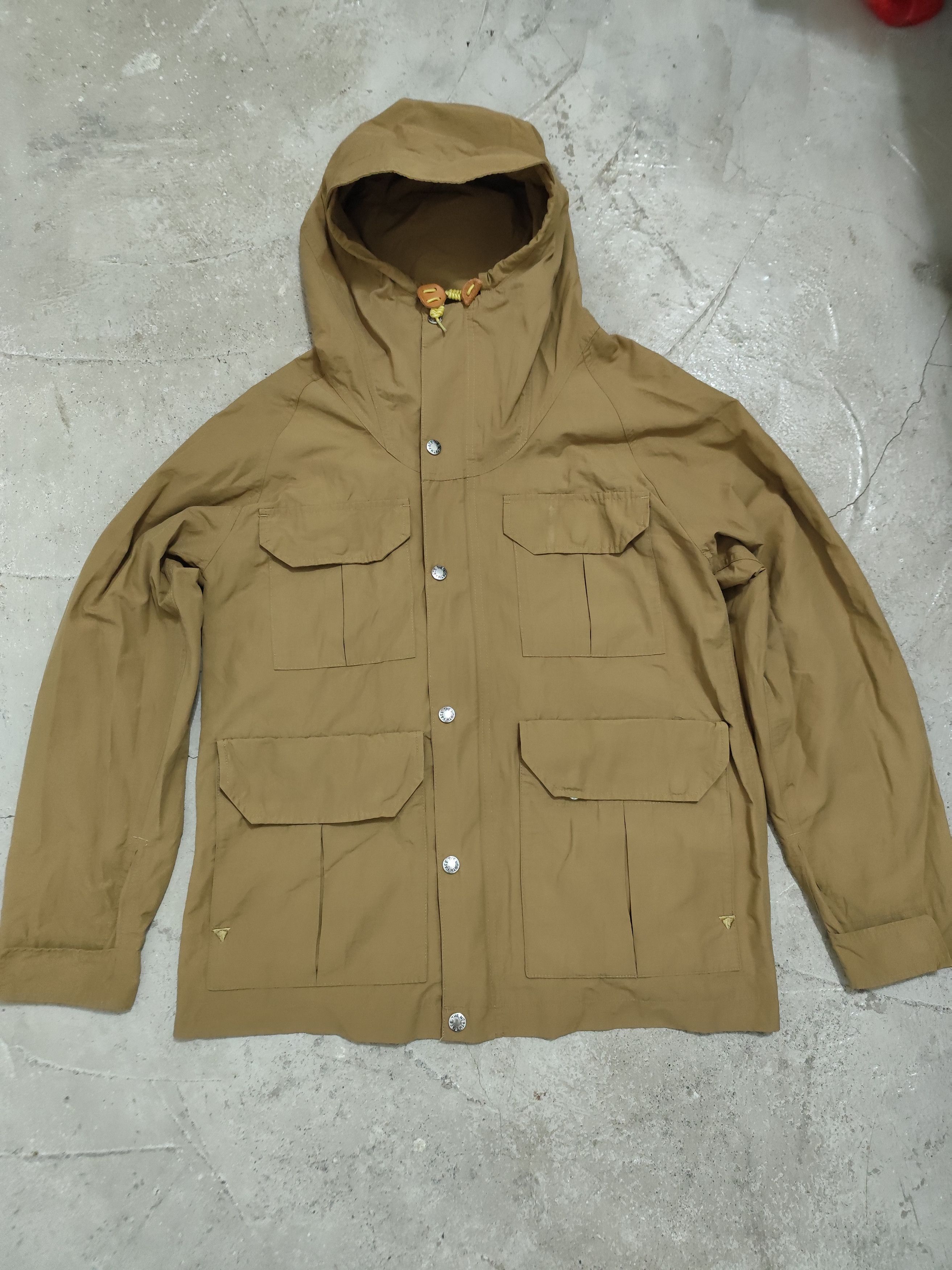 The north face purple label nanamica parka