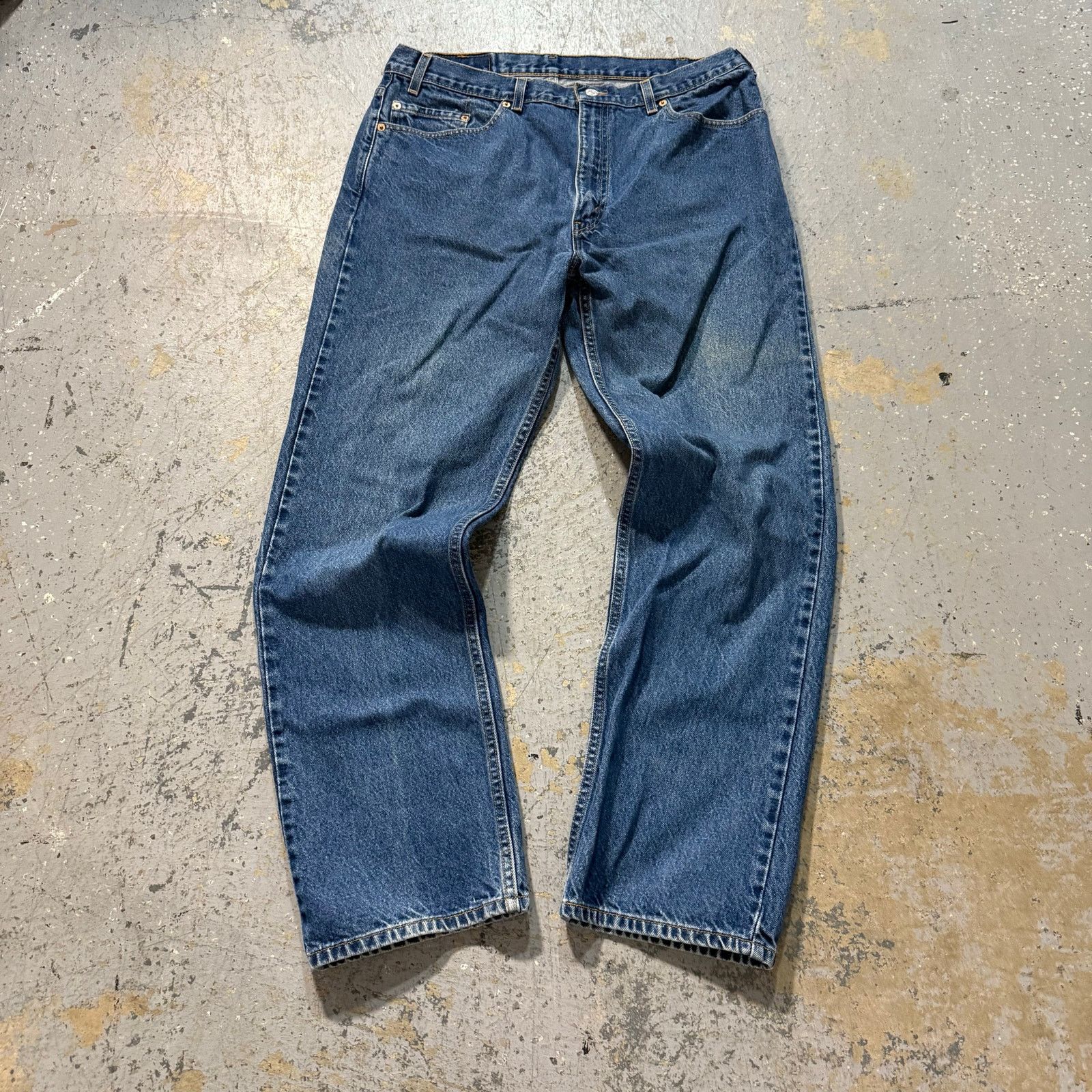 Levi's Vintage 90’s Levi’s 505 Straight Leg Jeans Size US 36 / EU 52 - 2 Thumbnail