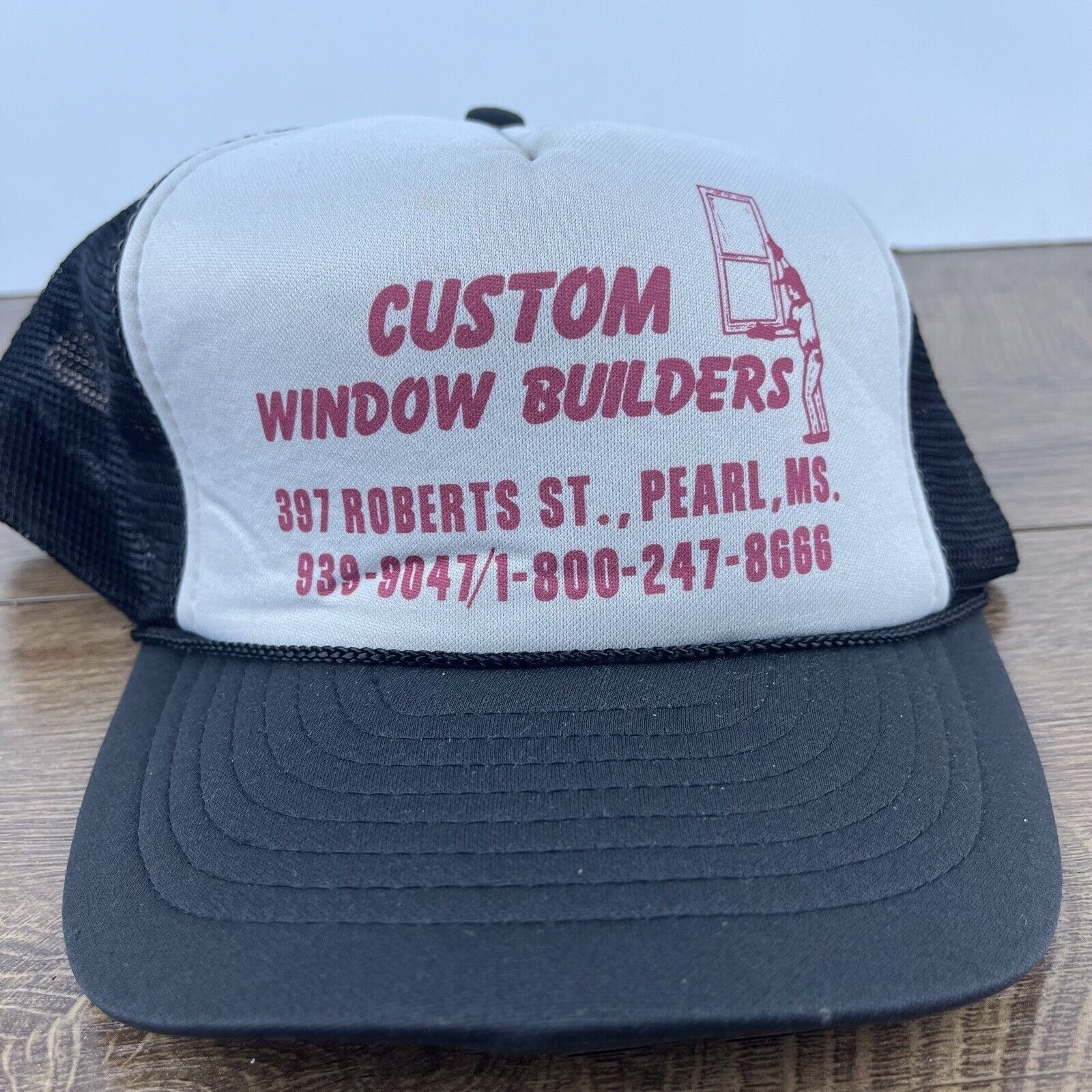 Other Custom Window Builders Snapback Hat Black Hat Adjustable Bla Size ONE SIZE - 1 Thumbnail
