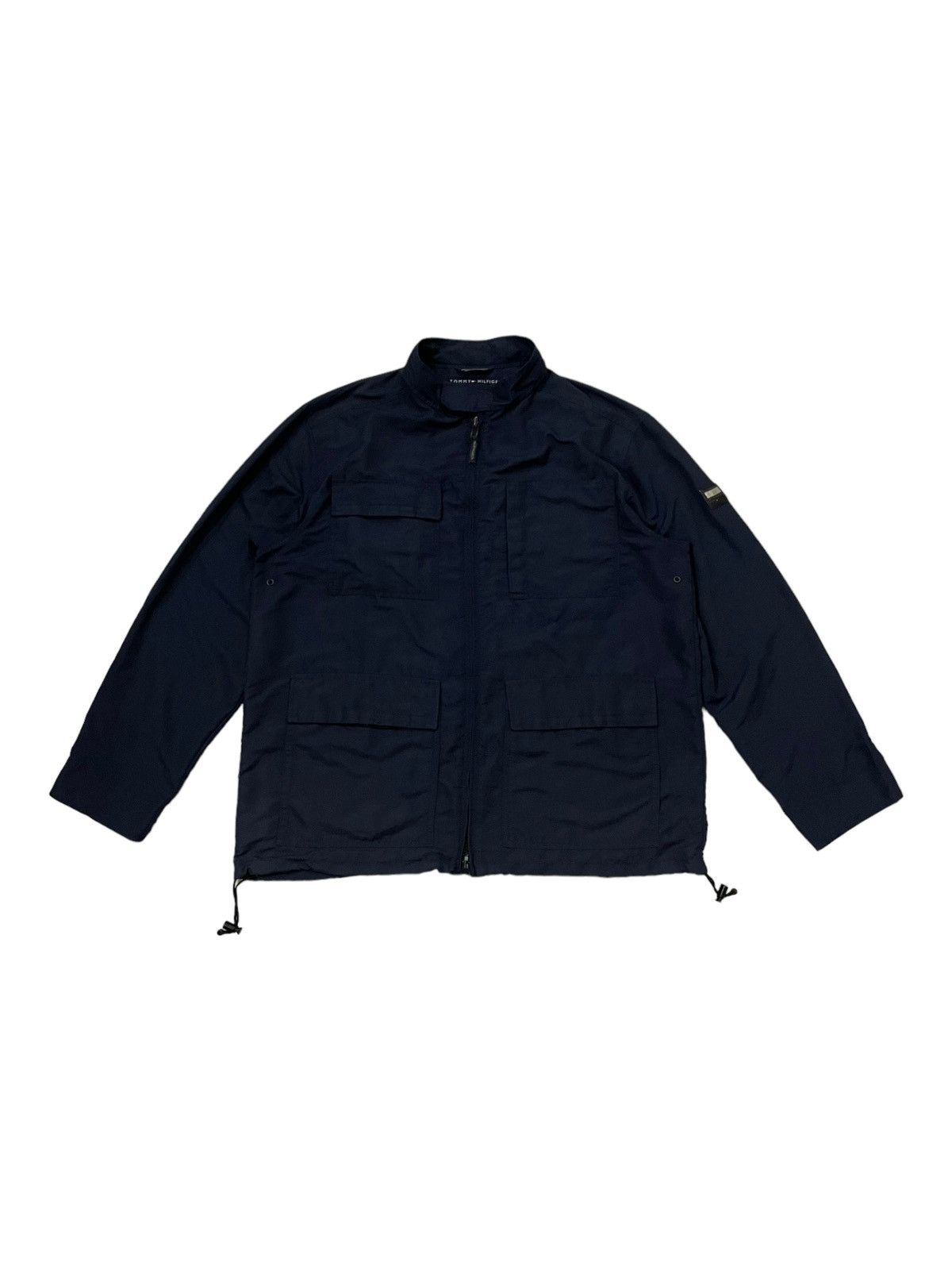 Tommy Hilfiger 90s Vtg Tommy Hilfiger Multi Pocket Utility Windbreaker Size US L / EU 52-54 / 3 - 3 Thumbnail