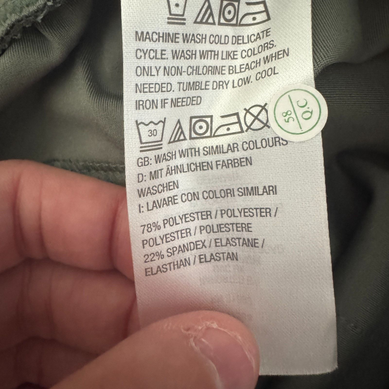 Other zuda Z-Move Tapered Pant Zipper Pocket Olive Green 4X Size 38" / US 16 / IT 52 - 12 Thumbnail