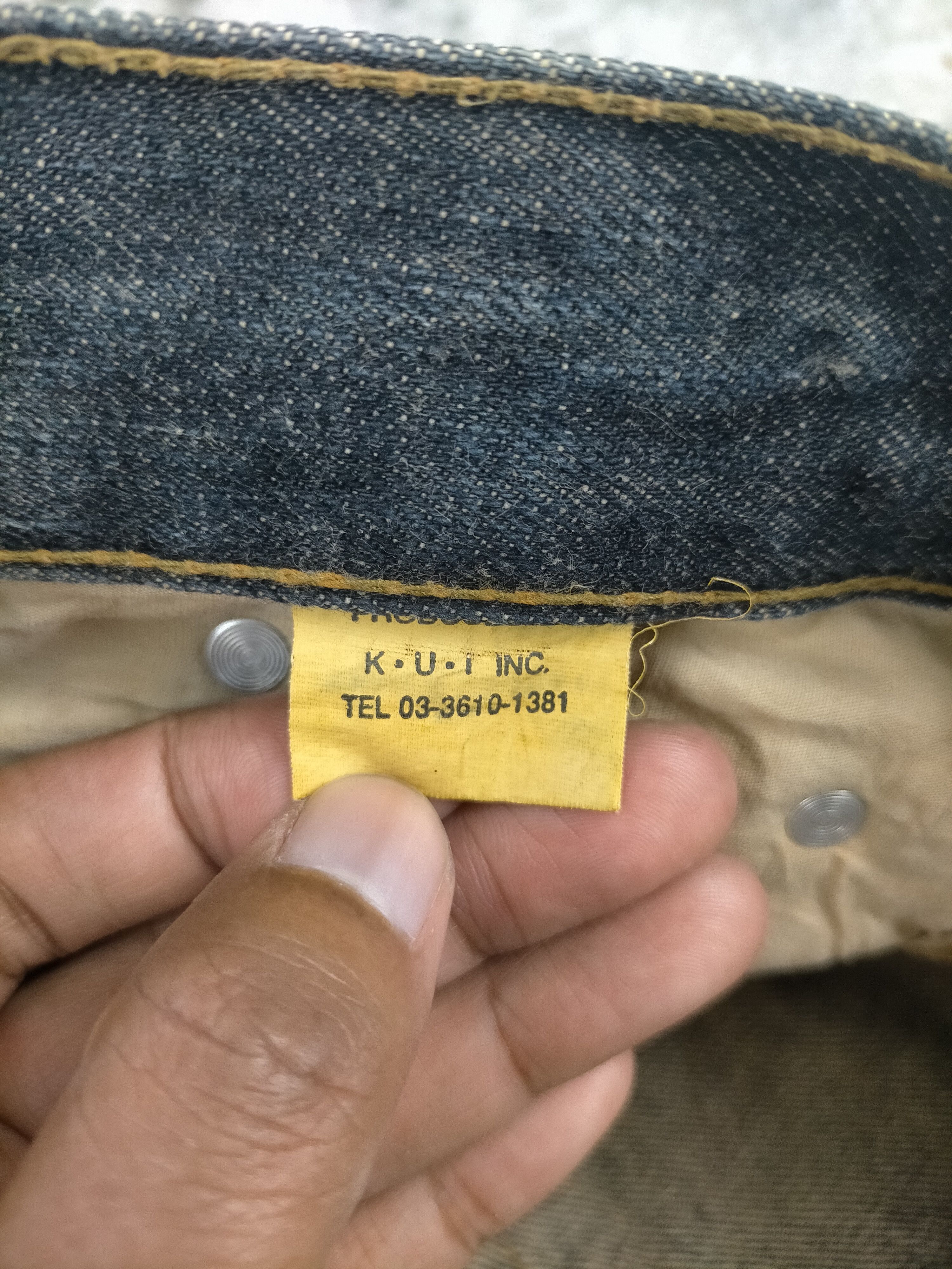 Tornado Mart 🔥Rare Vintage 90s Kui Distressed Ripped Size US 30 / EU 46 - 7 Thumbnail