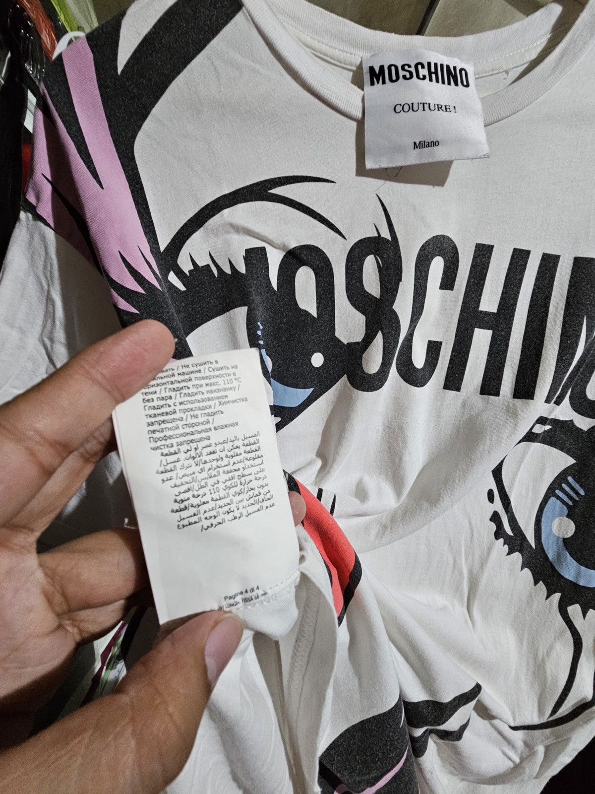 Moschino Moschino Couture Crying Woman Size US M / EU 48-50 / 2 - 5 Thumbnail