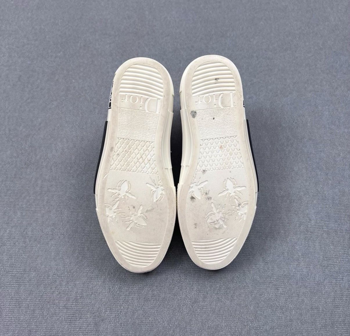 Dior Dior B23 Black & White Oblique All-Over Logo Sneakers Size US 8 / EU 41 - 5 Thumbnail