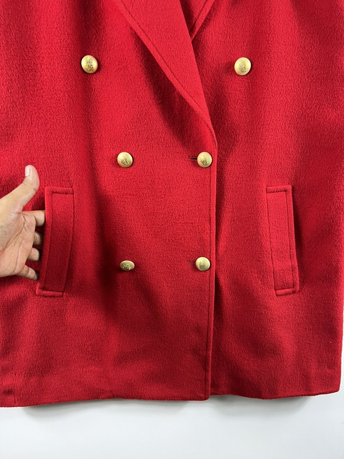 DAKS 🔥 Daks London Double Breasted in Red Size L / US 10 / IT 46 - 4 Thumbnail