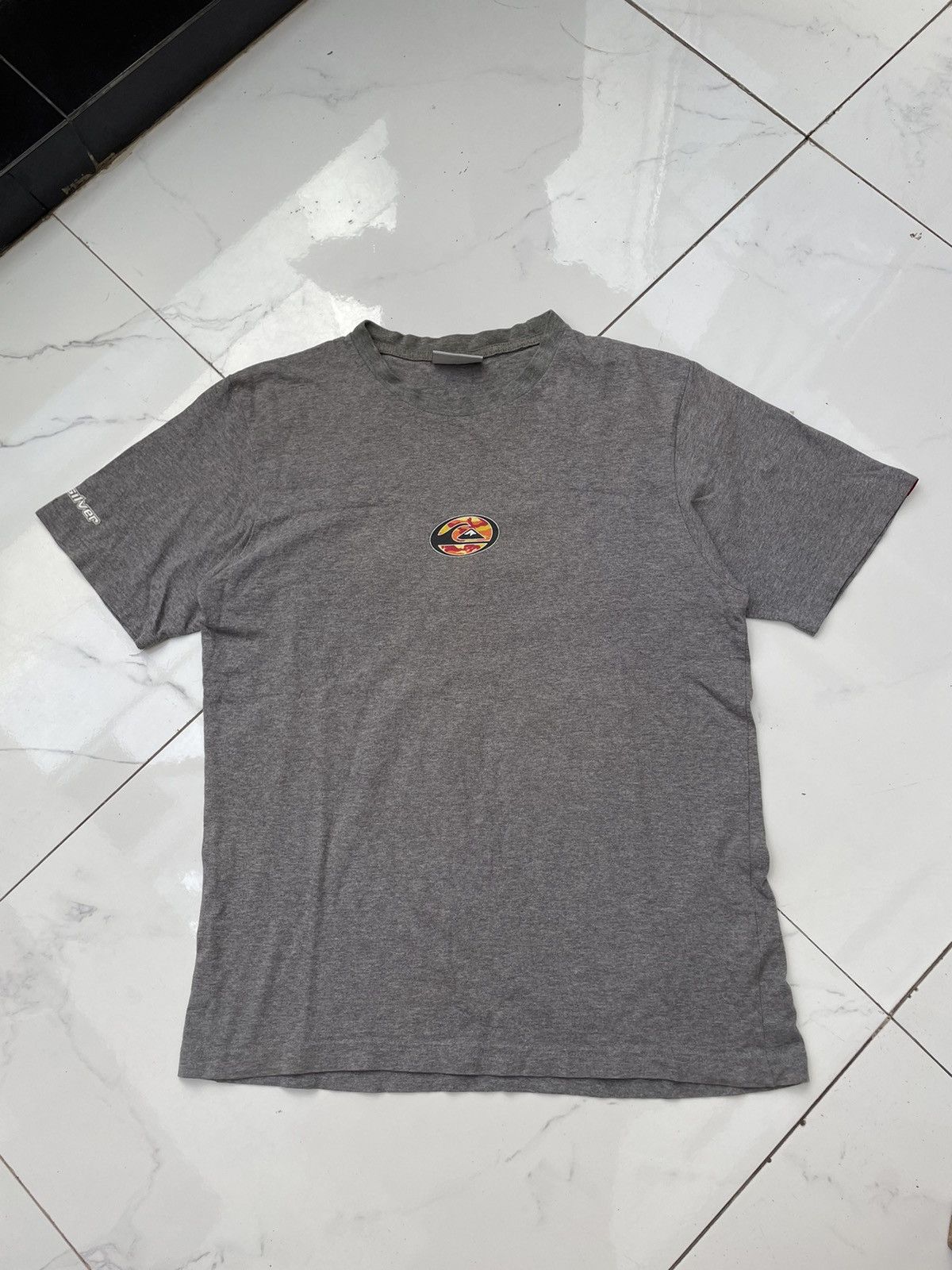 Quiksilver × Vintage Vintage Short sleeve Quicksilver Size US L / EU 52-54 / 3 - 3 Thumbnail