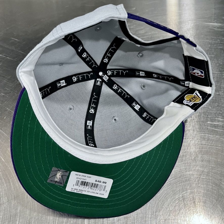 New Era Los Angeles Lakers Big Logo 9FIFTY Snapback Cap Hat Size ONE SIZE - 4 Thumbnail