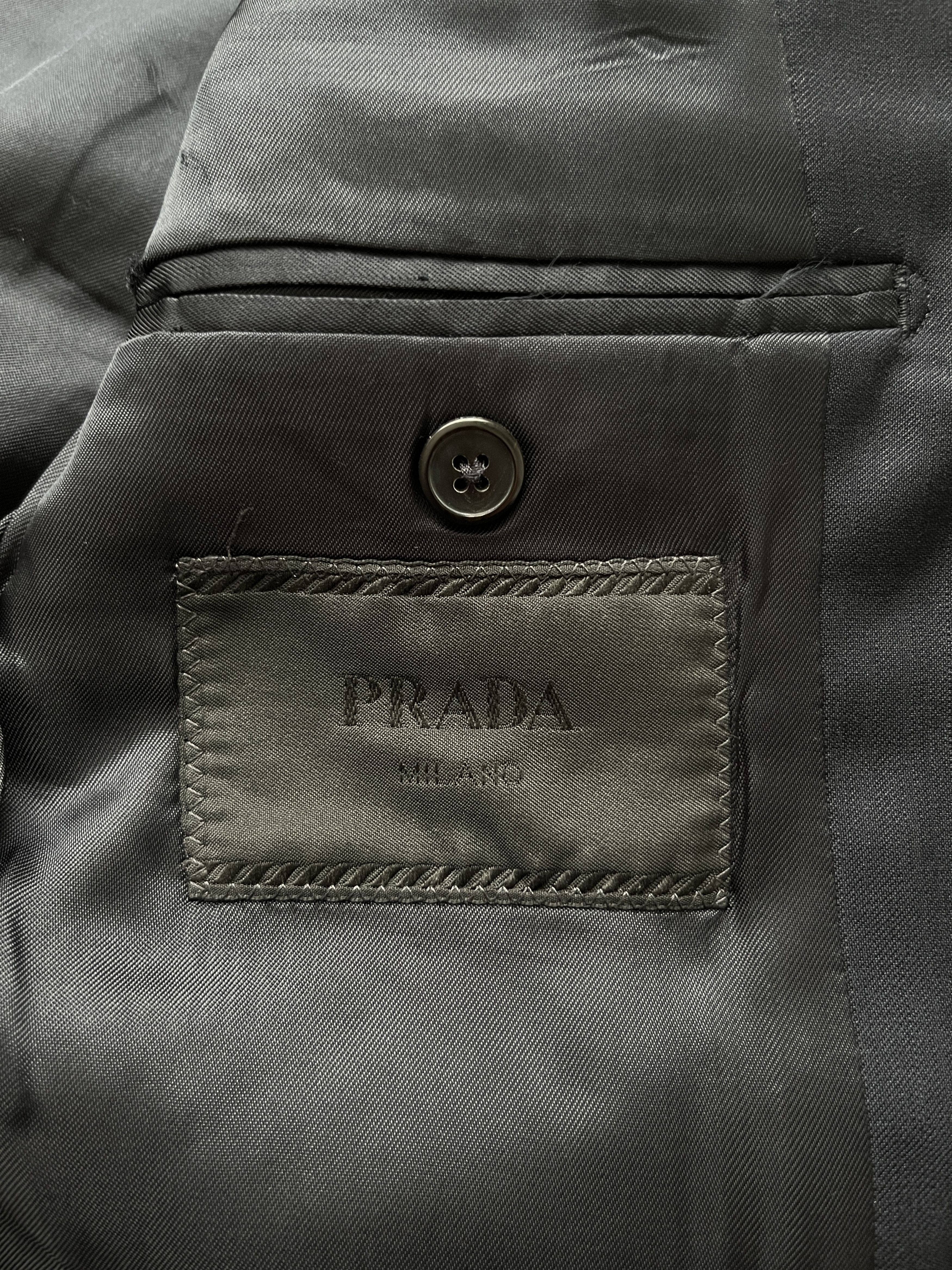 Prada ⚡️QUICK SALE⚡️2020 Prada Navy Blazer Jacket Size US M / EU 48-50 / 2 - 3 Thumbnail