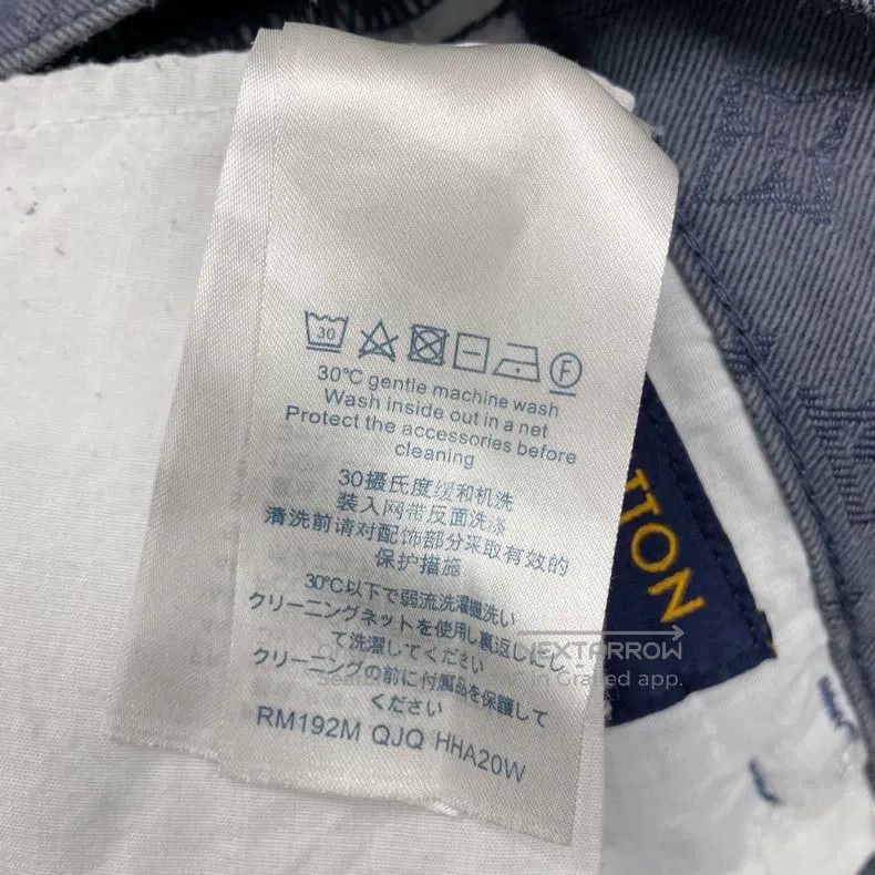 Louis Vuitton Louis Vuitton Blue full print jeans Size US 30 / EU 46 - 6 Thumbnail