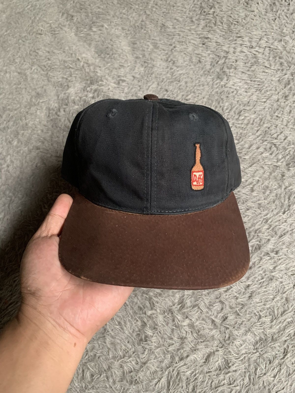 Hook-Ups Vintage 90s Duffs Skateboards Two Tone Hat Cap Size ONE SIZE - 1 Thumbnail