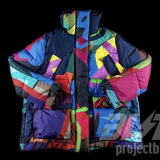 Sacai FW21 Sacai Kaws Padded Jacket Multicolor Size 2 M Medium Size US M / EU 48-50 / 2 - 1 Thumbnail