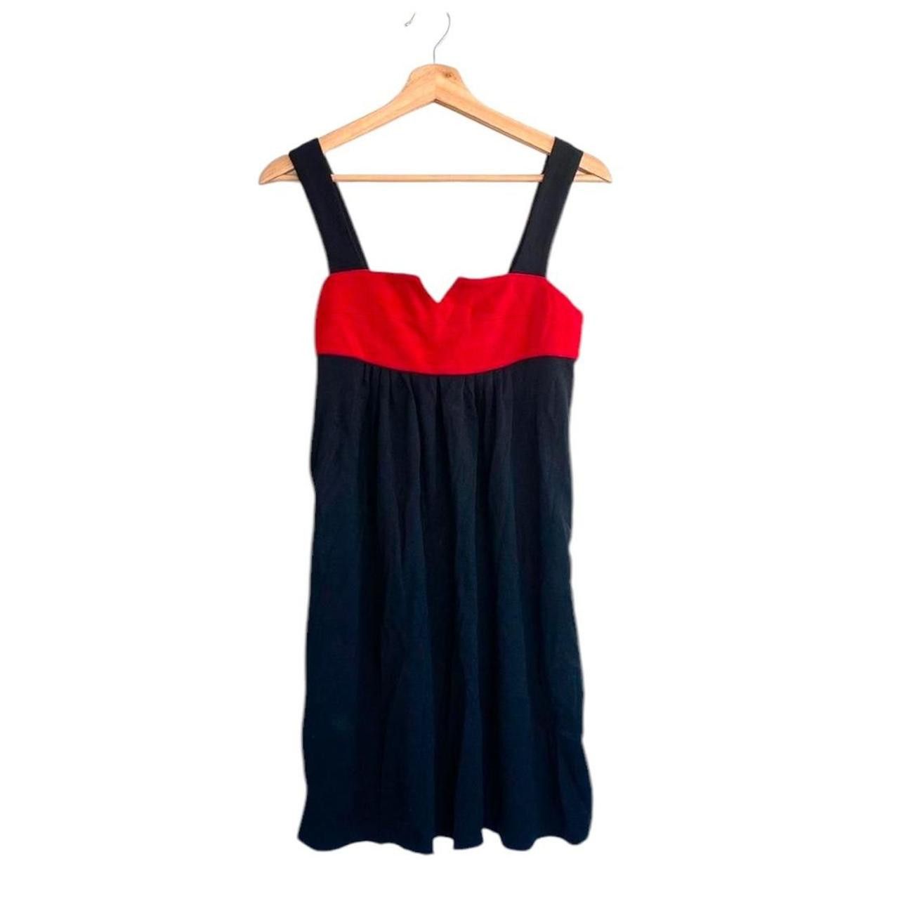 Diane von Furstenberg DIANE VON FURSTENBERG RED BLACK WOMENS MINI DRESS SIZE 8 Size M / US 6-8 / IT 42-44 - 1 Thumbnail