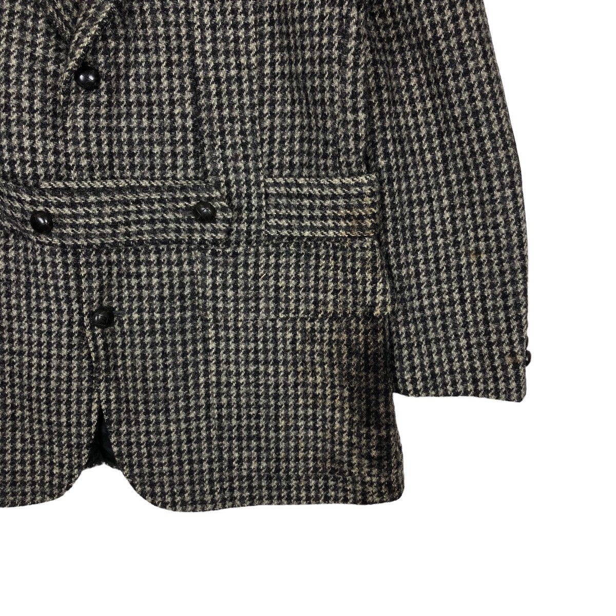 Harris Tweed 🔥80’s Vintage Harris Tweed Wool Jacket Herringbone Design Size M / US 6-8 / IT 42-44 - 5 Thumbnail