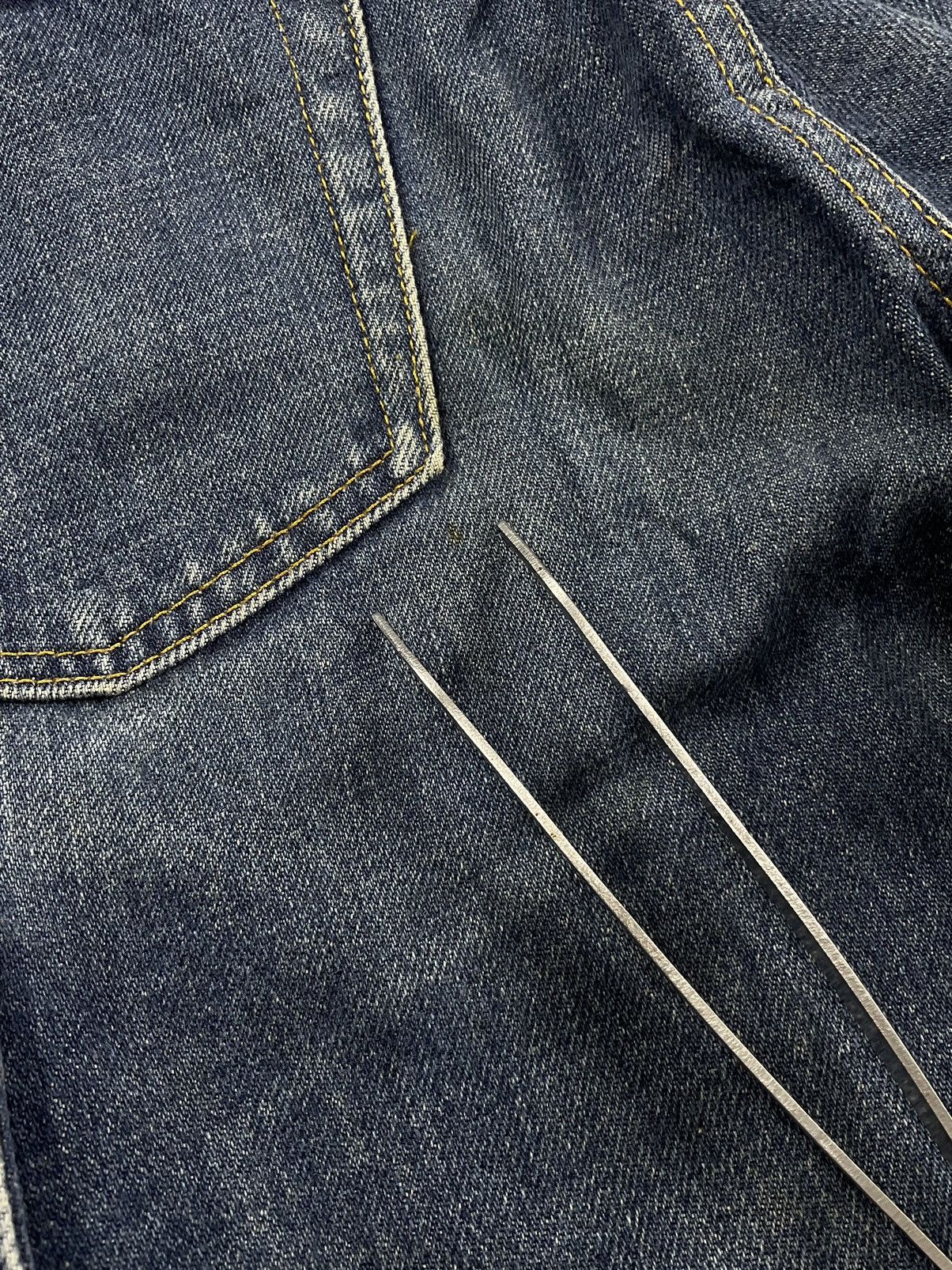 Helmut Lang Helmut Lang 1997 Denim Cargo Pants Size US 31 - 10 Thumbnail