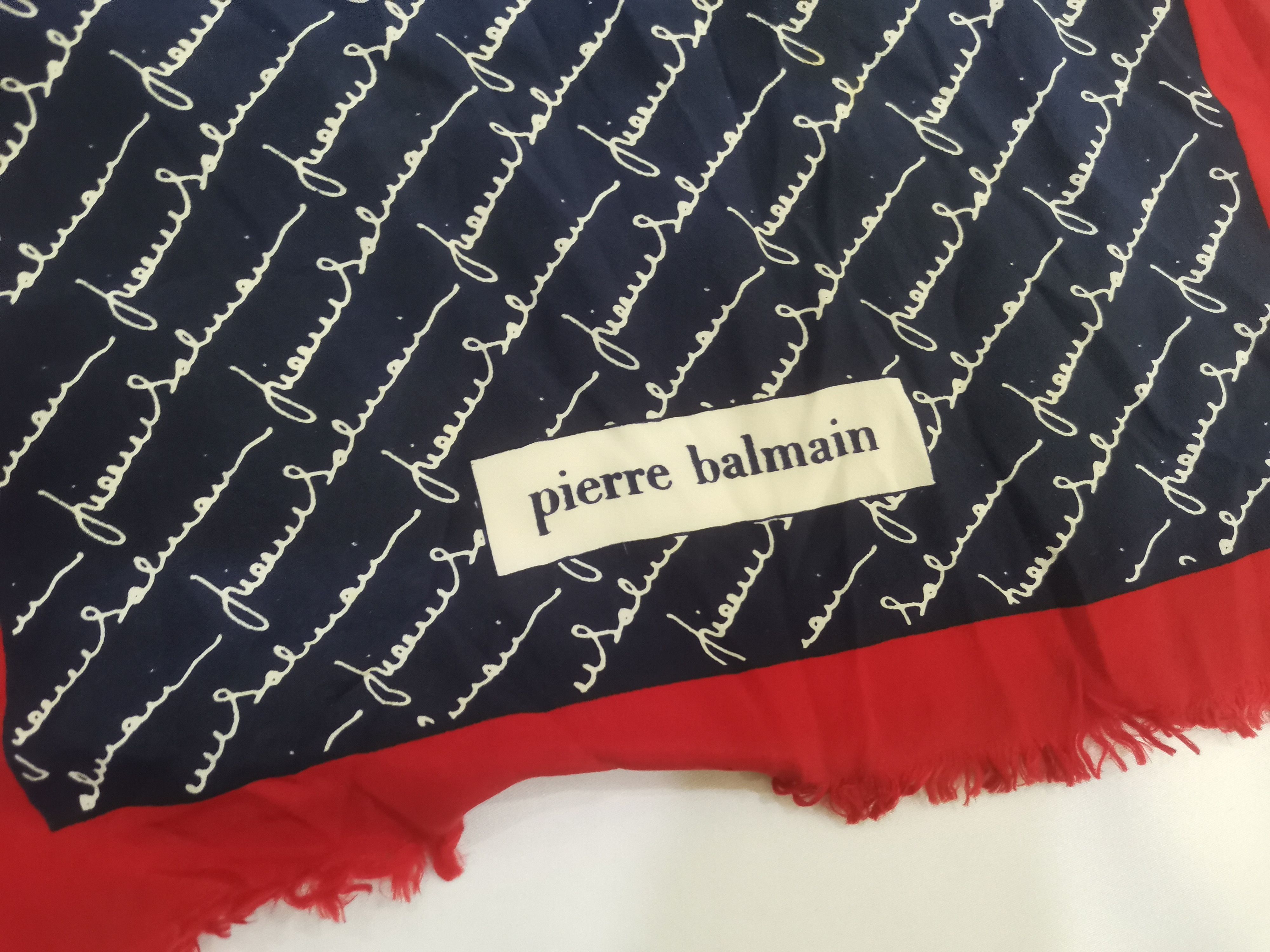 Pierre Balmain × Vintage Rare vintage pierre Balmain scarves nice design Size ONE SIZE - 4 Thumbnail