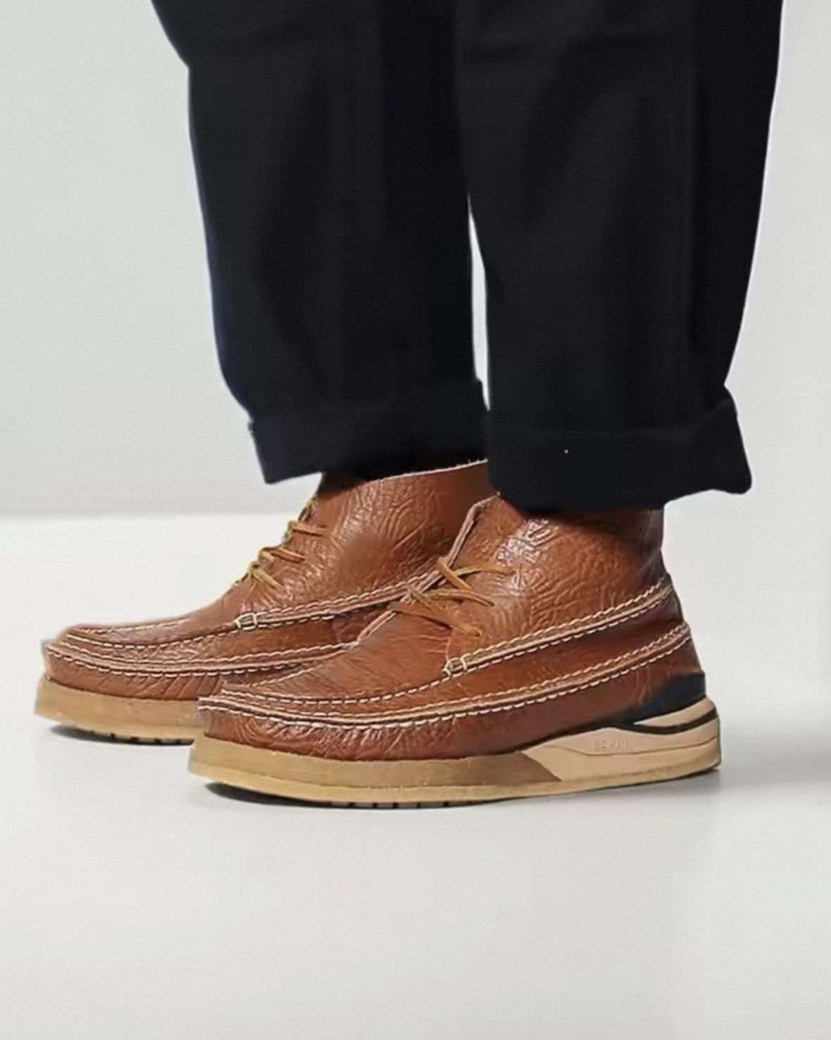 Visvim Visvim 21aw Canoe Moc II-Folk DK.Brown Size US 9.5 / EU 42-43 - 8 Thumbnail