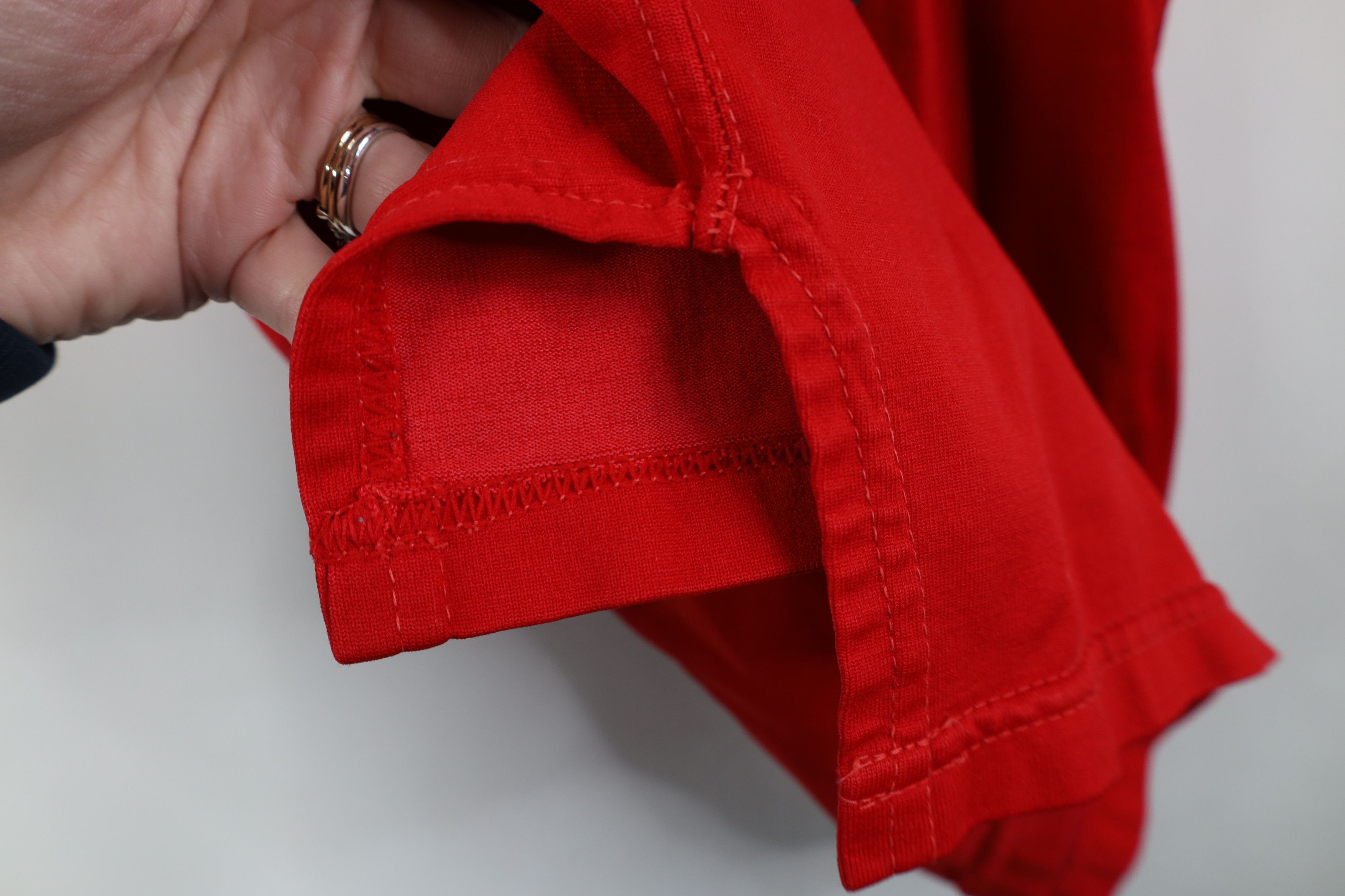 Vintage Vintage 50s 60s Durene Rayon Basketball Jersey Red USA #40 Size US XXL / EU 58 / 5 - 8 Thumbnail
