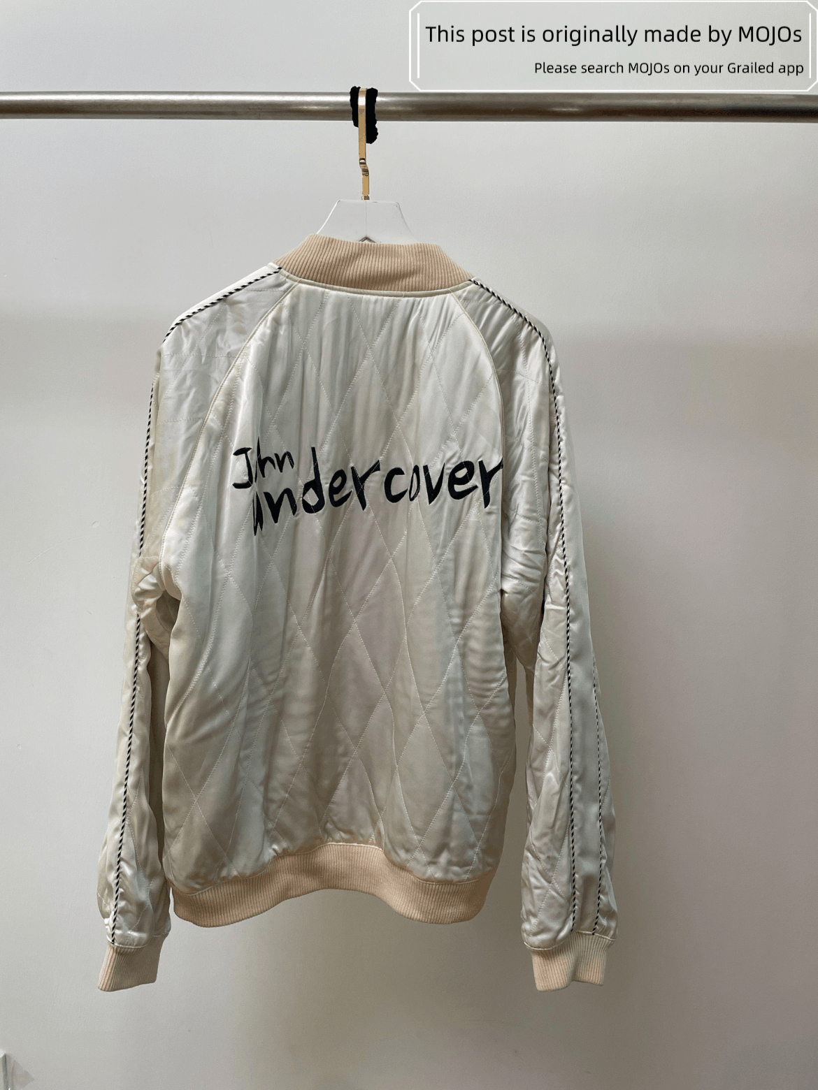 Undercover Sz 3 Undercover Skull Stain Baseball Jacket Size US L / EU 52-54 / 3 - 2 Thumbnail