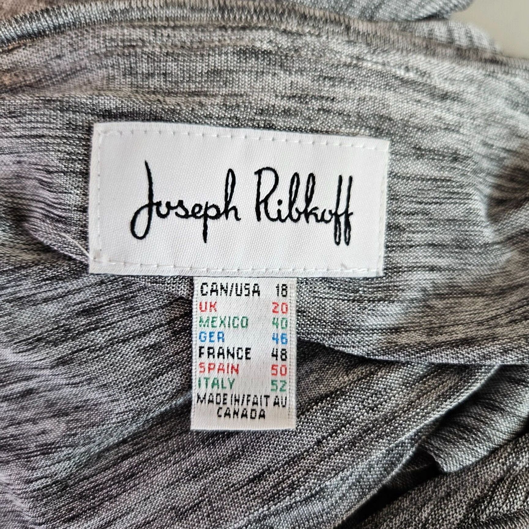 Joseph Ribkoff VINTAGE? No. (But need to ensure no extra text). Size XXL / US 16-18 / IT 52-54 - 4 Thumbnail