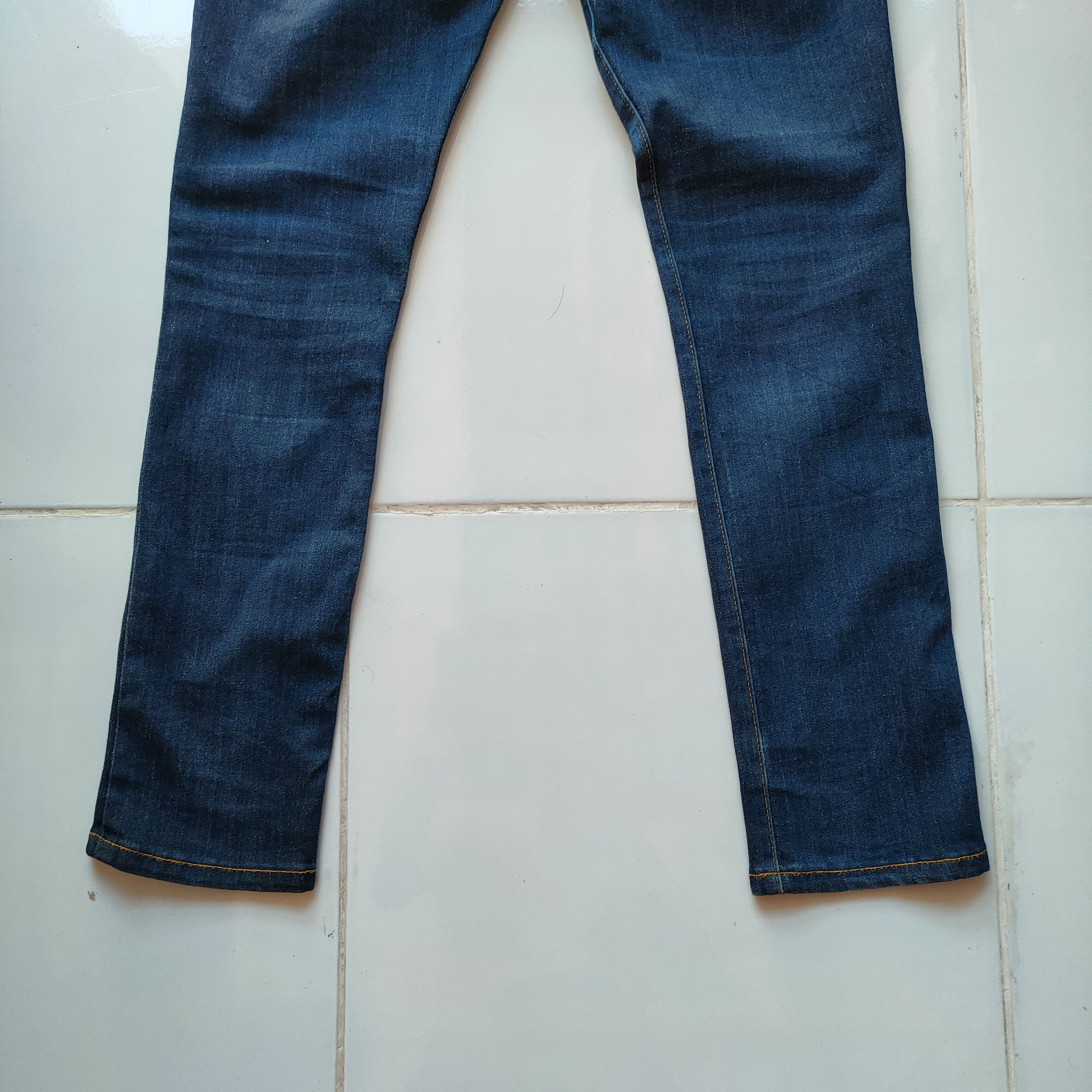 mercibeaucoup ISSEY MIYAKE DENIM SKINNY BUSH PANTS Size US 30 / EU 46 - 10 Thumbnail