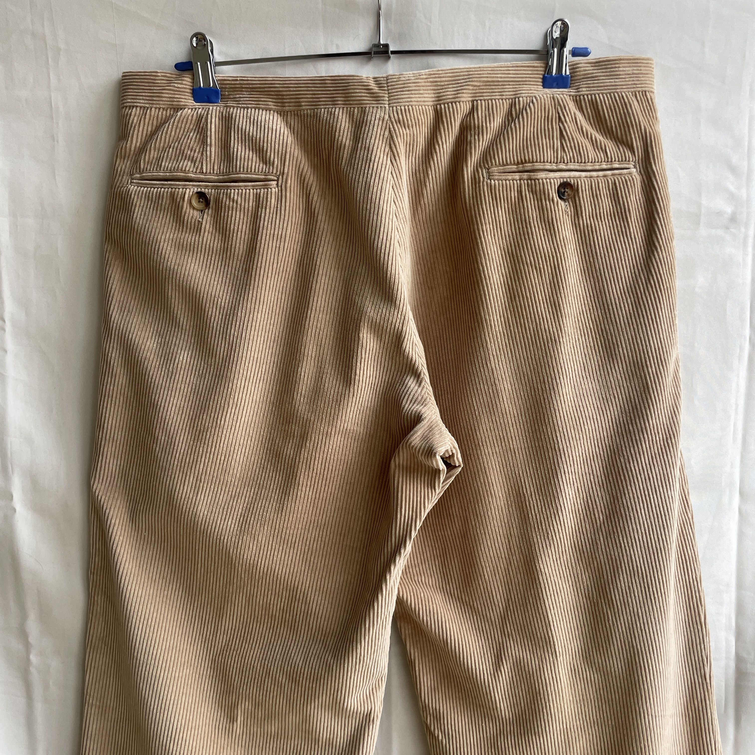 Gianfranco Ferre Gianfranco Ferre VTG Double Pleat Straight Corduroy Pants Size US 34 / EU 50 - 4 Thumbnail