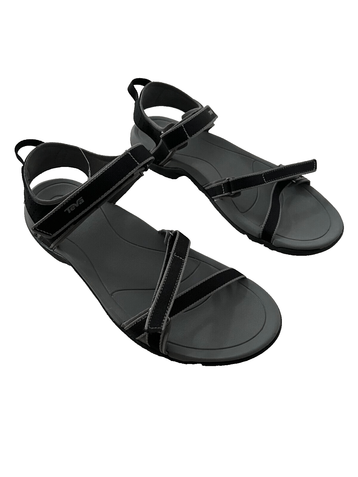 Teva Teva Strappy Verra Sandals Black / Grey ( 11 ) Size US 11 / IT 41 - 1 Thumbnail