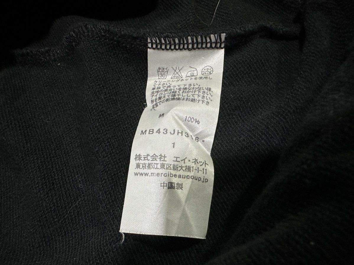 Issey Miyake 🔥Vintage Mercibeaucoup Issey Miyake Wide Hoodie Glitter Logo Size US XXL / EU 58 / 5 - 8 Thumbnail