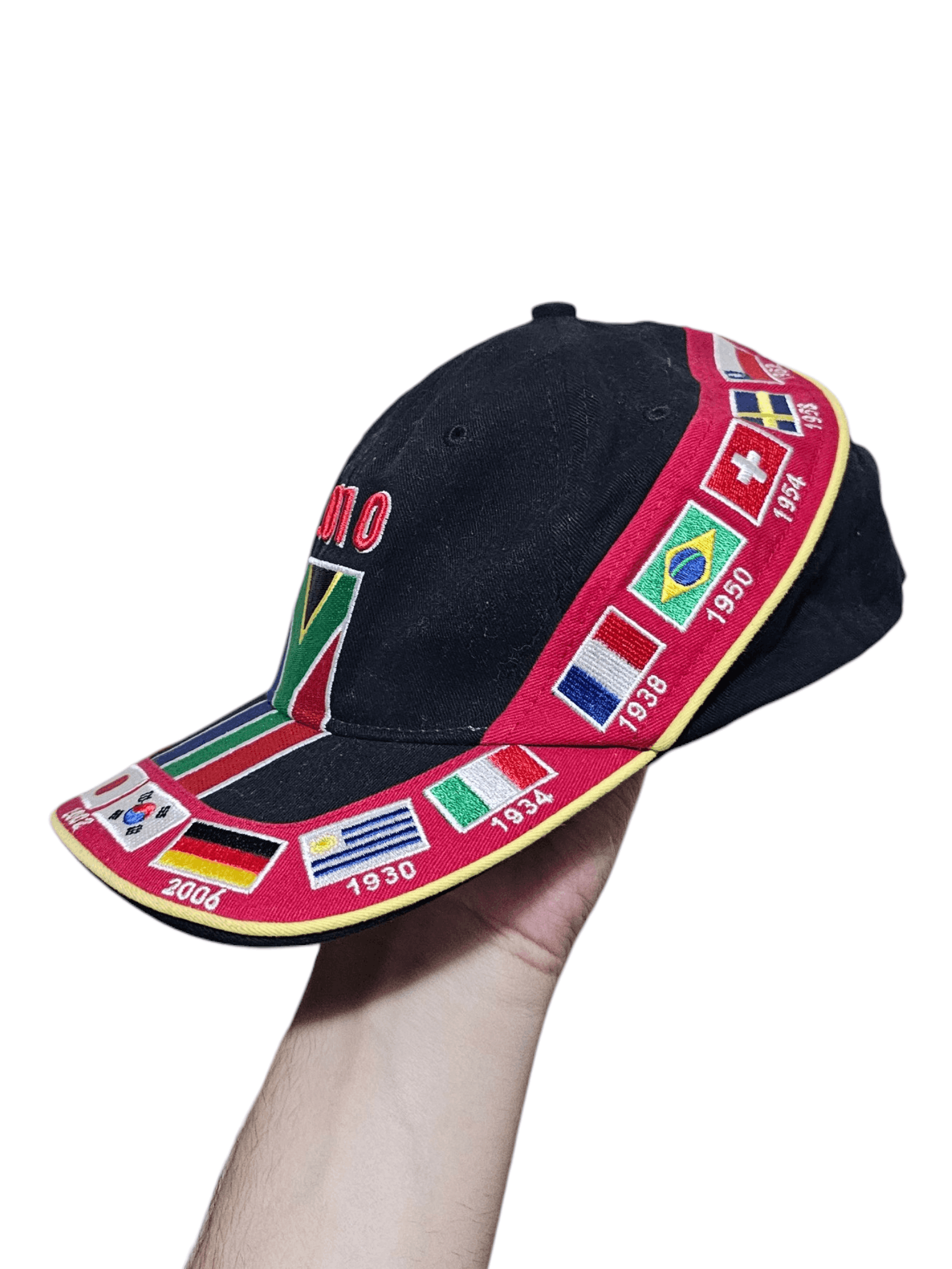 Vintage South Africa Fifa World Cup 2010 Teams Hat Size ONE SIZE - 3 Thumbnail