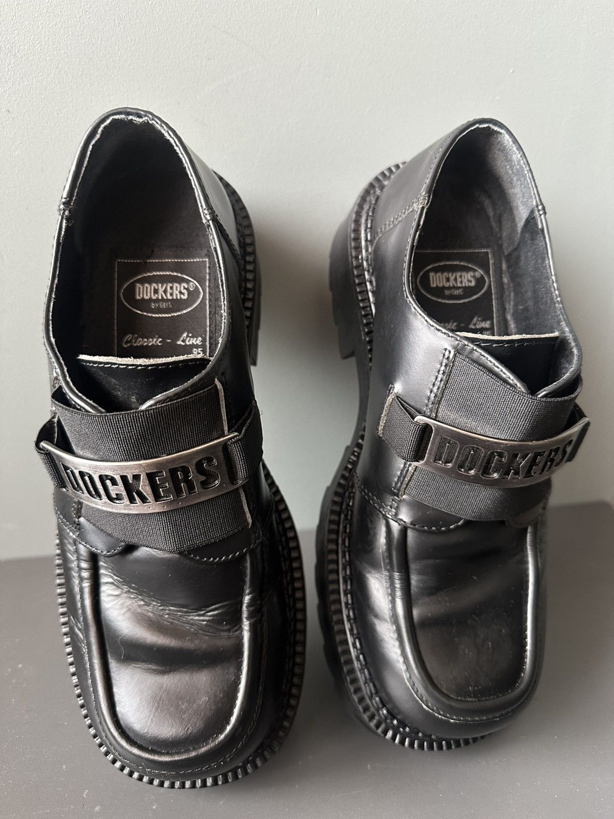 Dockers Dockers by Gerli Platform Gothic Metal Boots Size 40 Size US 7 / EU 40 - 5 Thumbnail