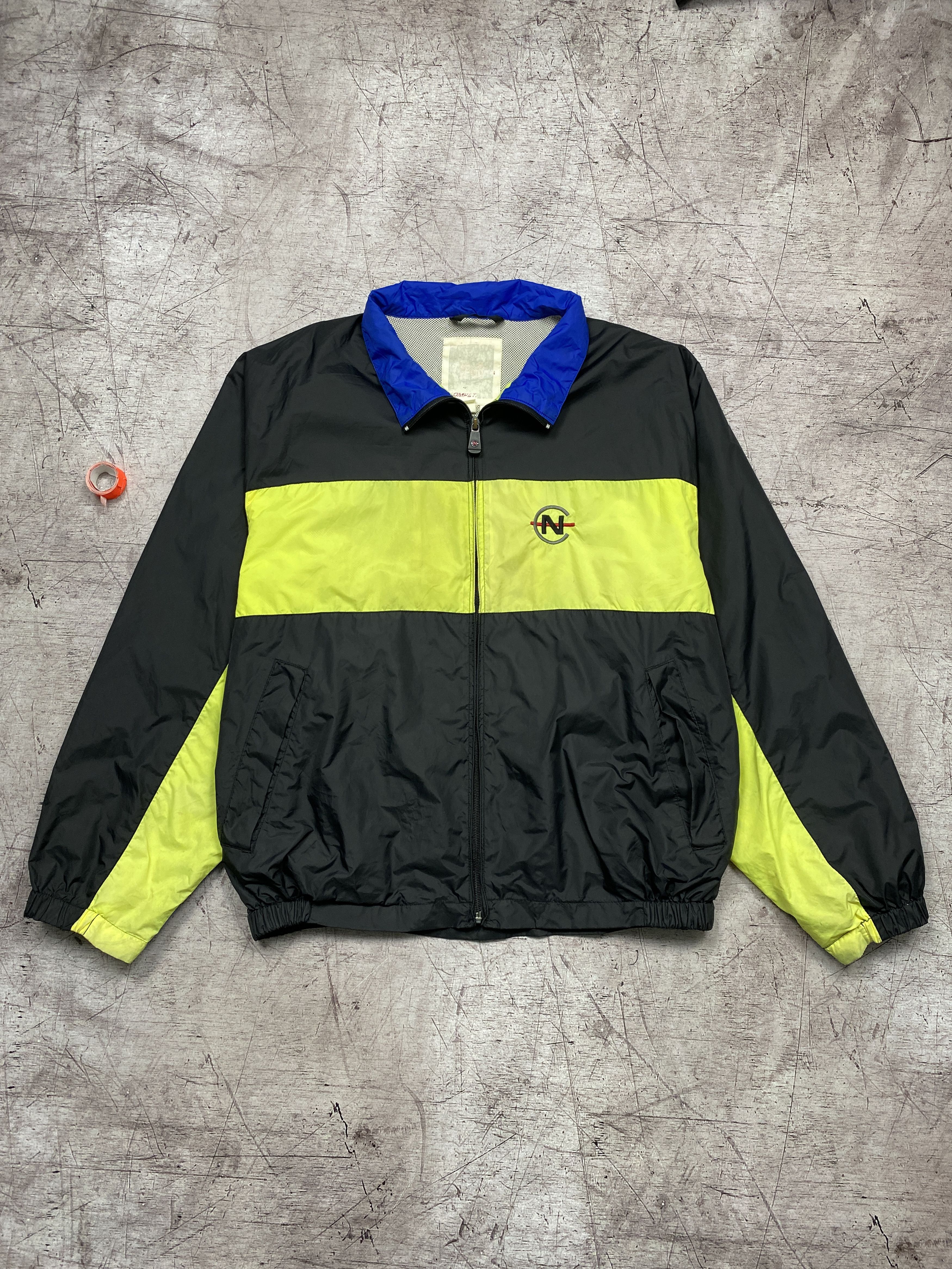 Nautica × Vintage Nautica Competition Vintage Mens Nylon Windbreaker Jacket Size US L / EU 52-54 / 3 - 6 Thumbnail