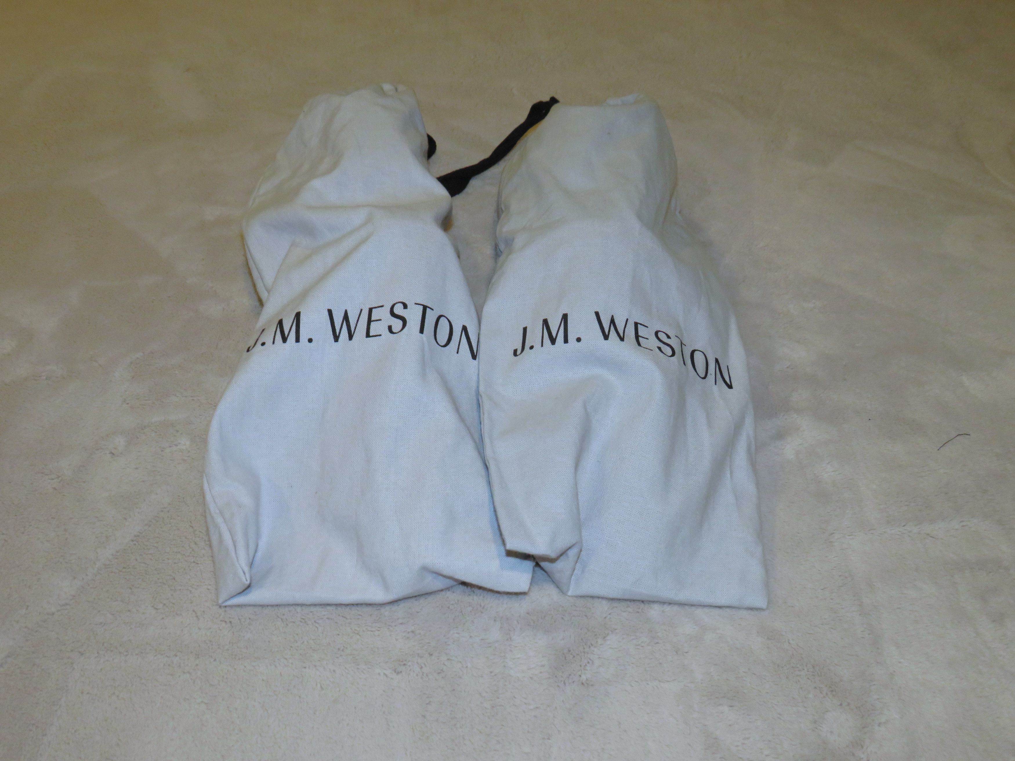J.M. Weston 911 Black Calf Leather One Piece Formal Loafer 9.5 NWOB Size US 9.5 / EU 42-43 - 14 Thumbnail