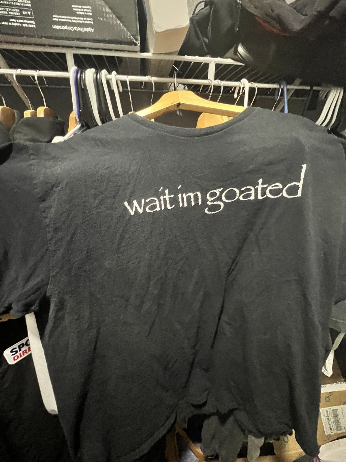 Vintage OG Wait I’m Goated Tee Size US XL / EU 56 / 4 - 1 Preview