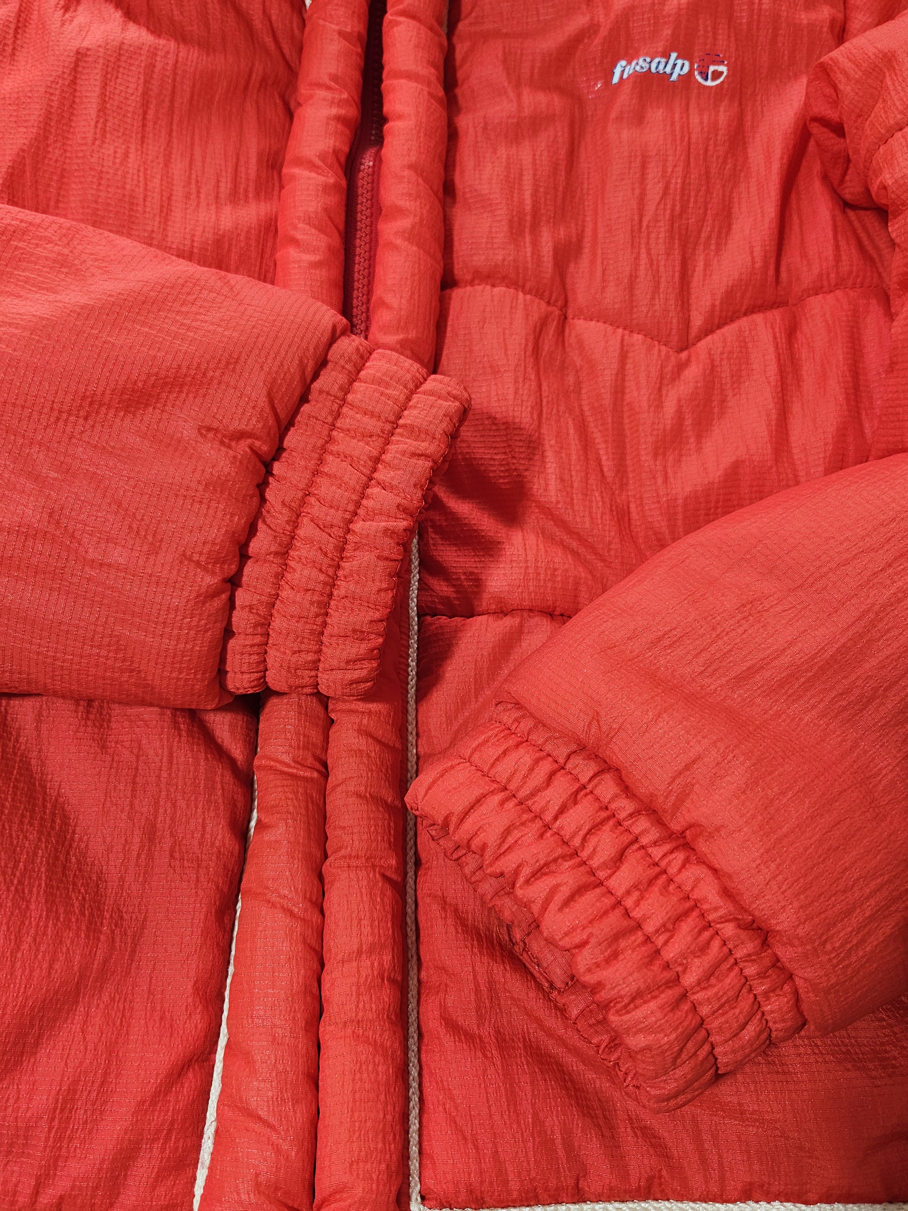 Fusalp Vtg Fusalp Ski Jacket Womens L France Red Puffer Quilted Size L / US 10 / IT 46 - 10 Thumbnail