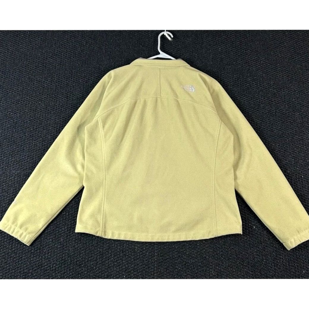 The North Face VINTAGE The North Face Womens Fleece Jacket Medium Yellow Full Zip Windwall M83 Size M / US 6-8 / IT 42-44 - 3 Thumbnail
