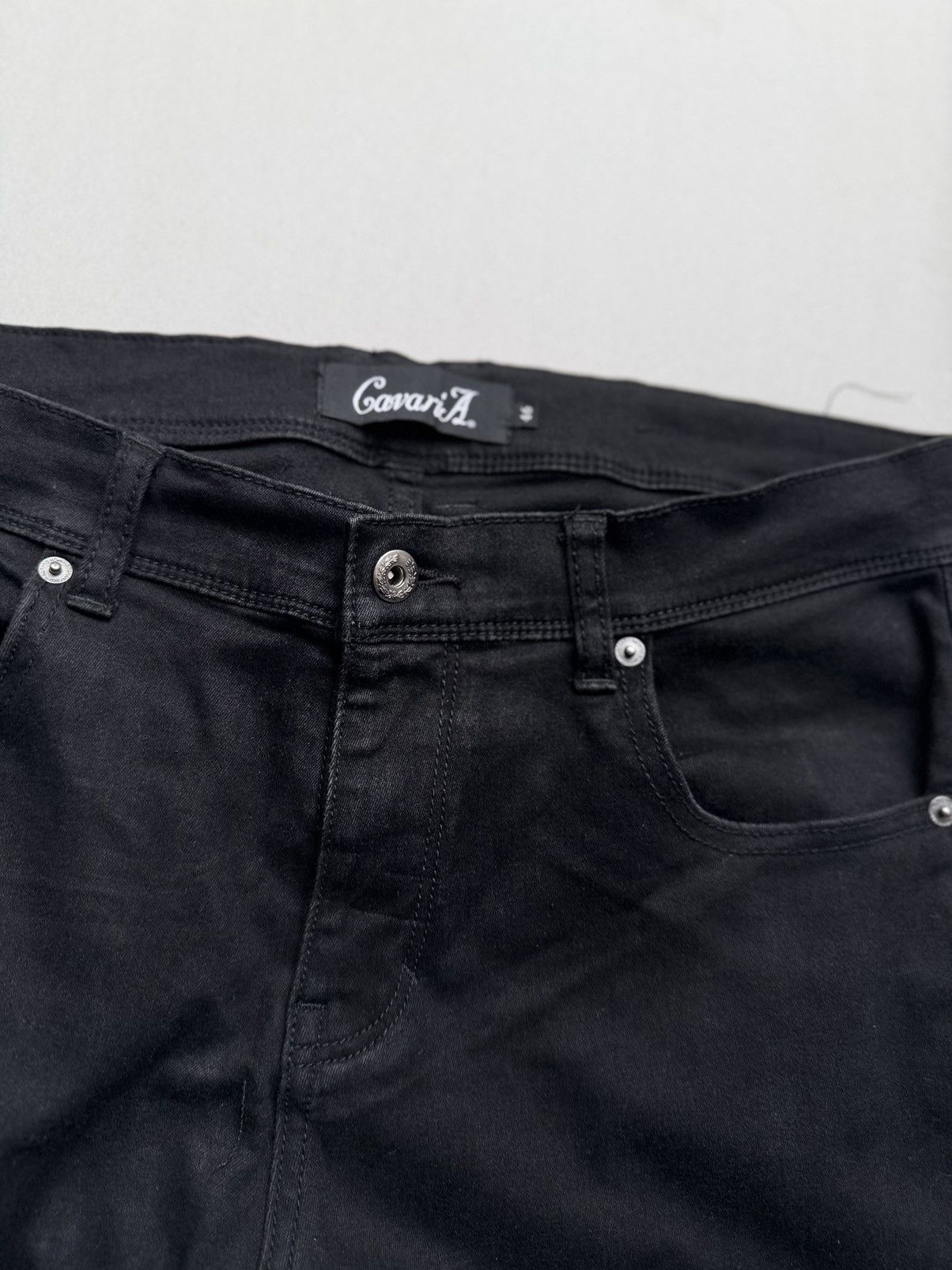 Japanese Brand Cavaria lace-up flare jeans Size US 27 - 5 Thumbnail