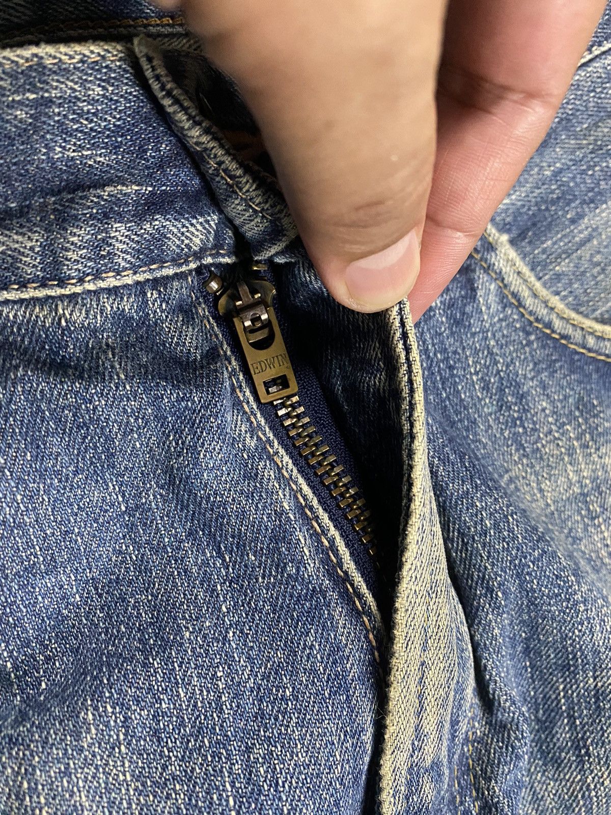 Edwin Edwin 505x 31x34 Selvedge Faded Jeans Size US 30 / EU 46 - 9 Thumbnail