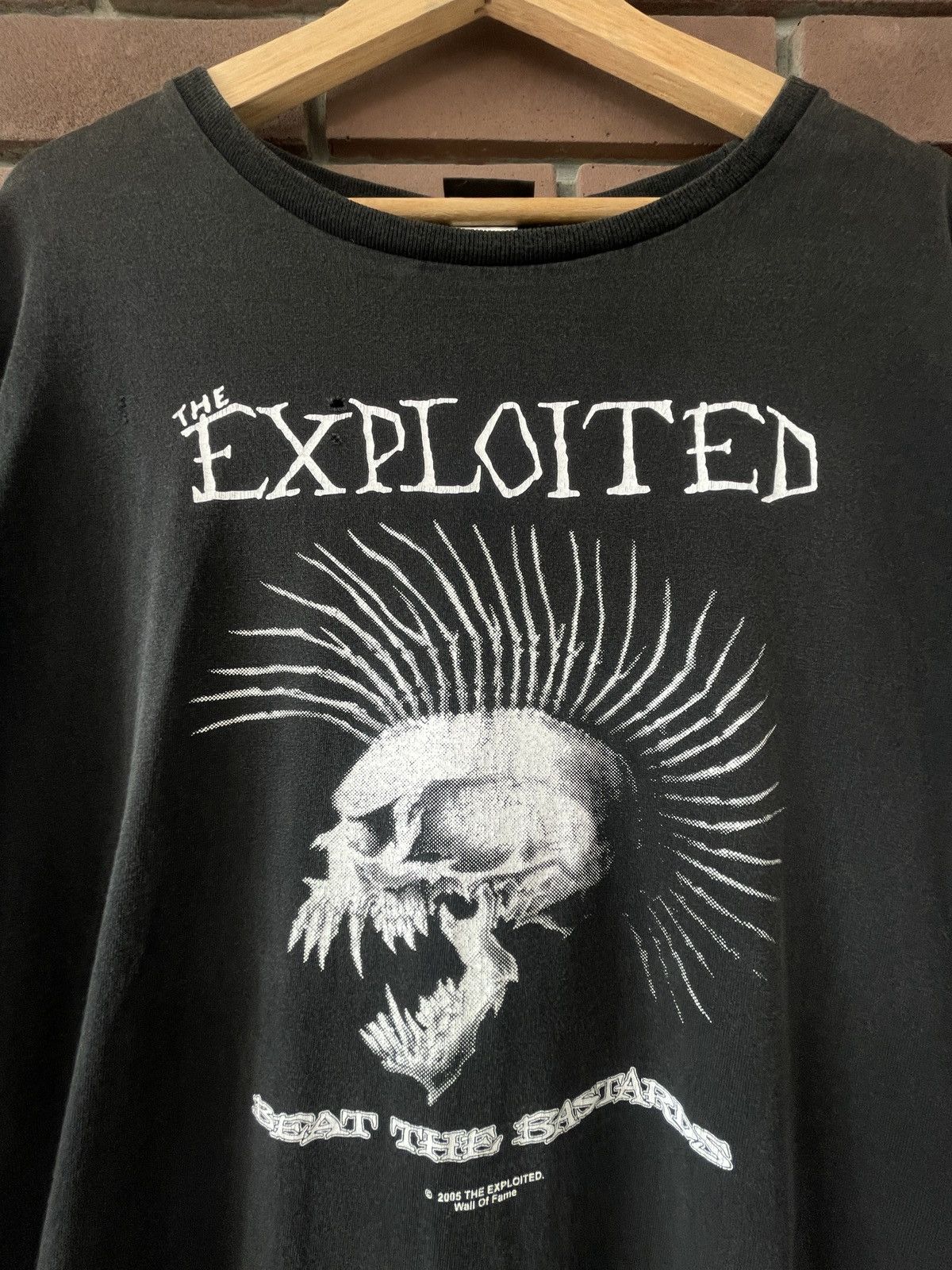 Vintage Vintage The Exploited Band T-Shirt Size US L / EU 52-54 / 3 - 2 Thumbnail